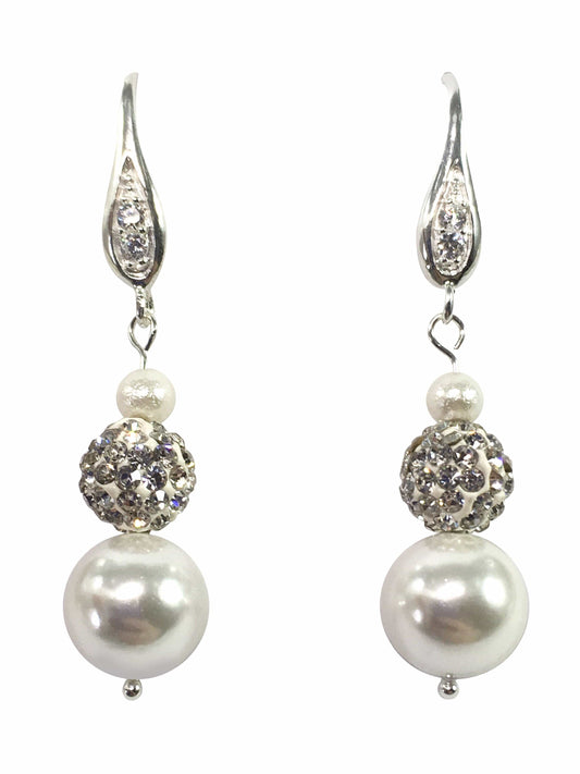 Earrings Sterling Silver And Shell Pearl Earrings Jewelz Galore Shell Pearl Earrings | Jewelz Galore | Jewellery 