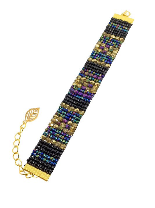 Bracelet Bead Loom Bracelet Jewelz Galore Beaded Loom Bracelet | Jewelz Galore | Handmade Jewellery Online