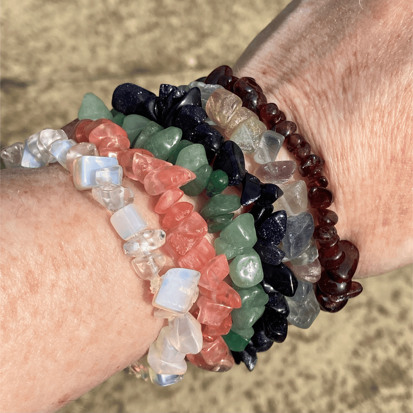 Bracelet Gemstone Chip Stretch Bracelet Jewelz Galore Gemstone Chip Stretch Bracelet Online | Jewelz Galore | Jewellery