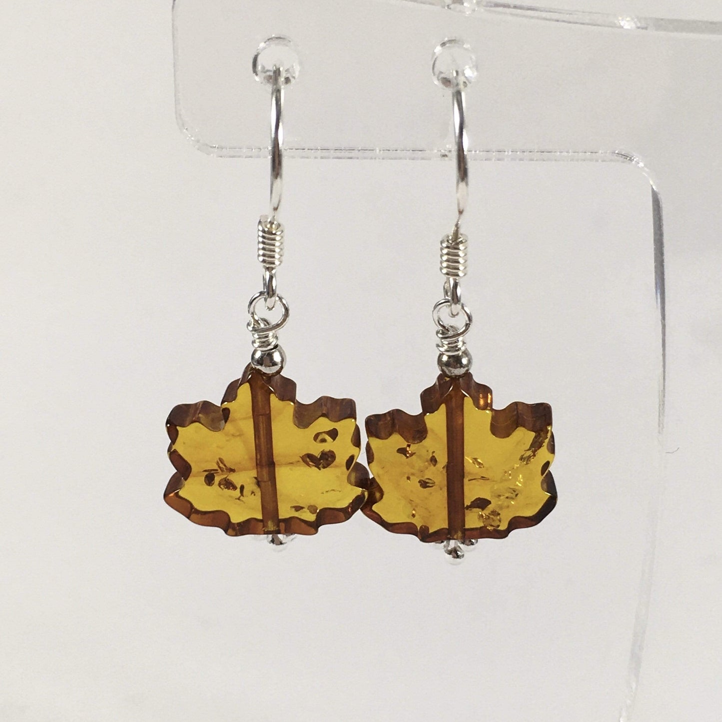 Earrings Baltic Amber Maple Leaf Earrings Jewelz Galore Baltic Amber Maple Leaf Earrings | Jewelz Galore | Jewellery
