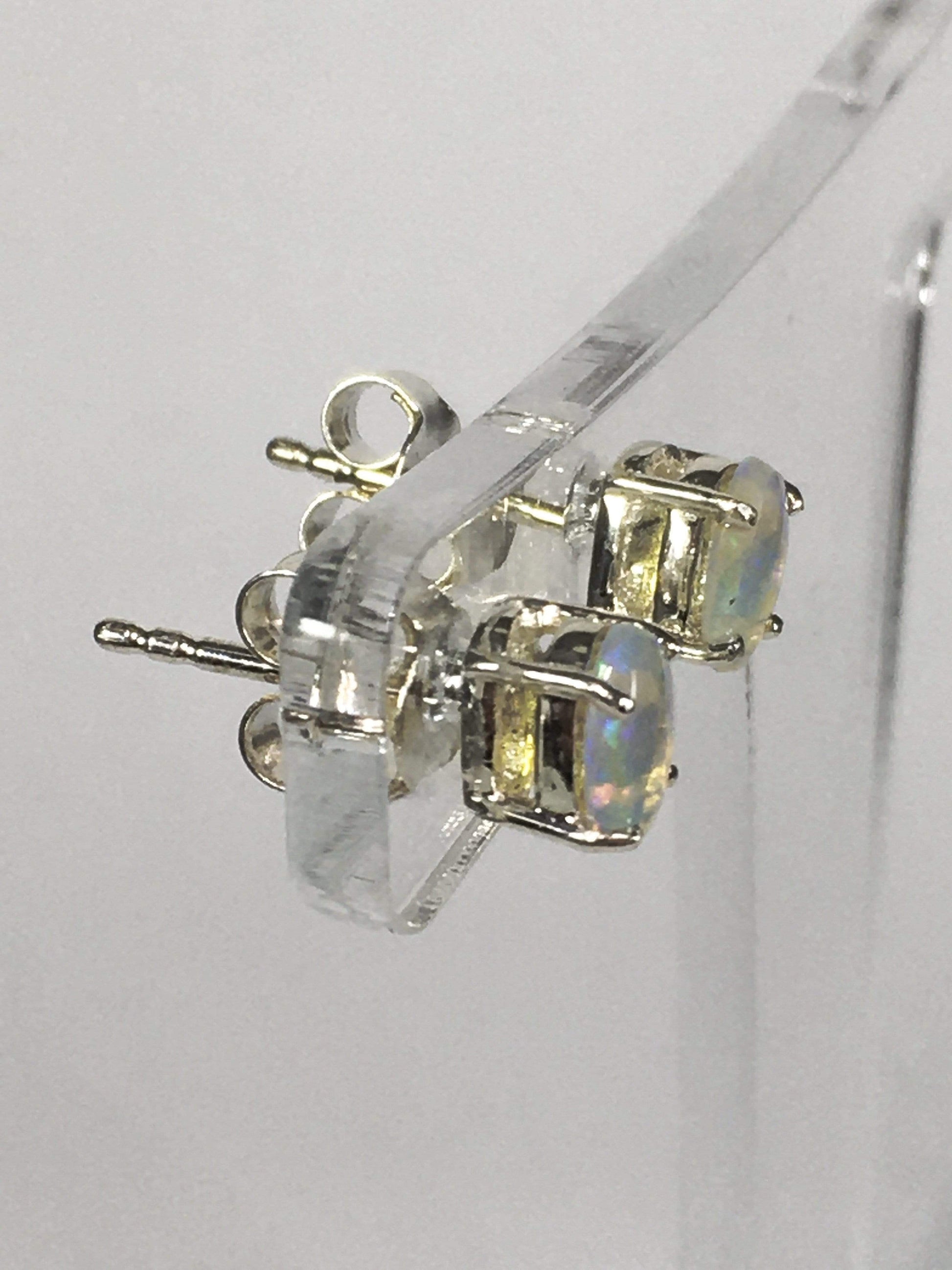 Earrings Sterling Silver Coober Pedy Opal Stud Earrings Jewelz Galore Sterling Silver Coober Pedy Opal Earrings | Jewelz Galore | Jewellery