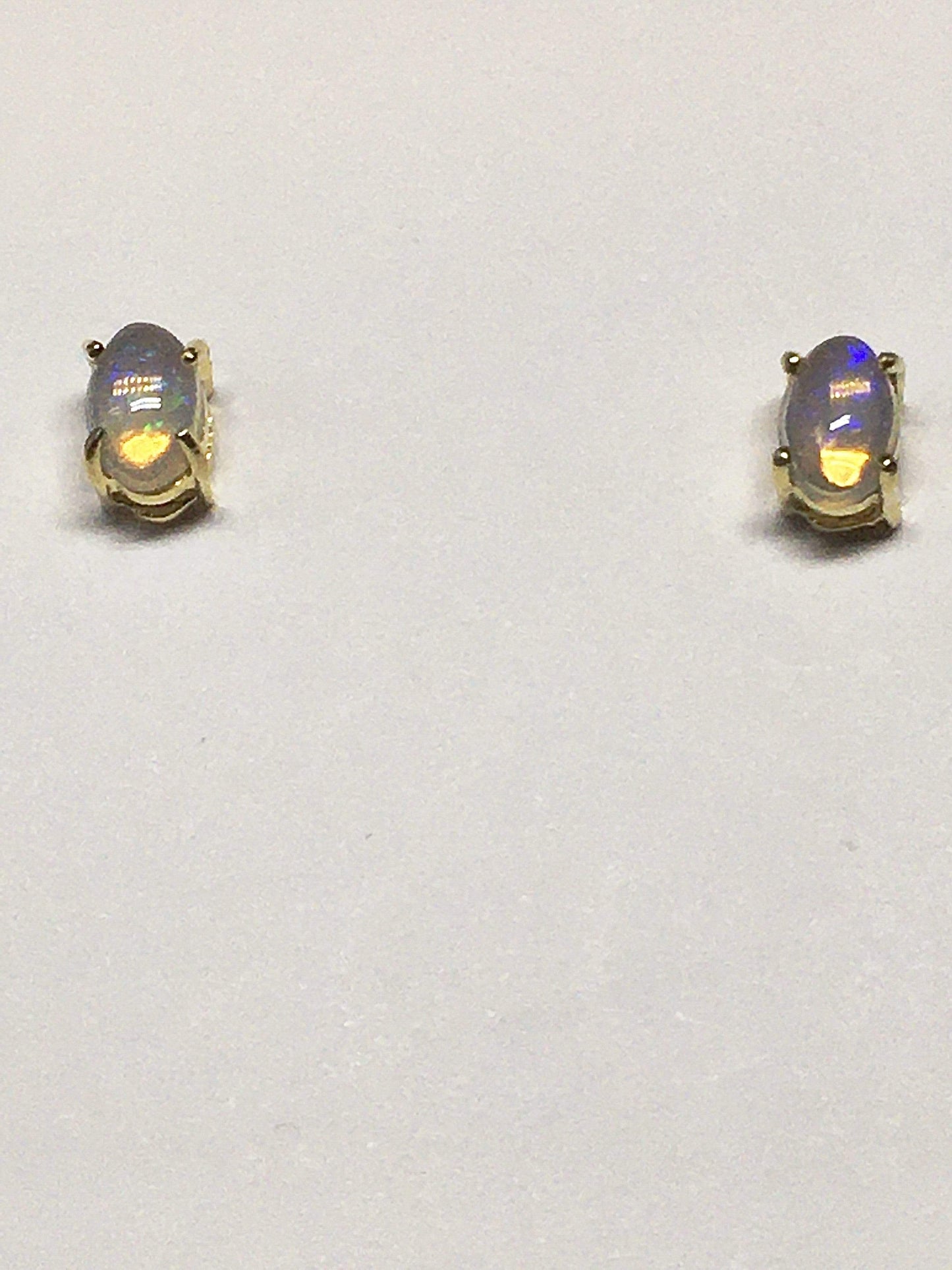 Earrings Sterling Silver Coober Pedy Opal Stud Earrings Jewelz Galore Sterling Silver Coober Pedy Opal Earrings | Jewelz Galore | Jewellery