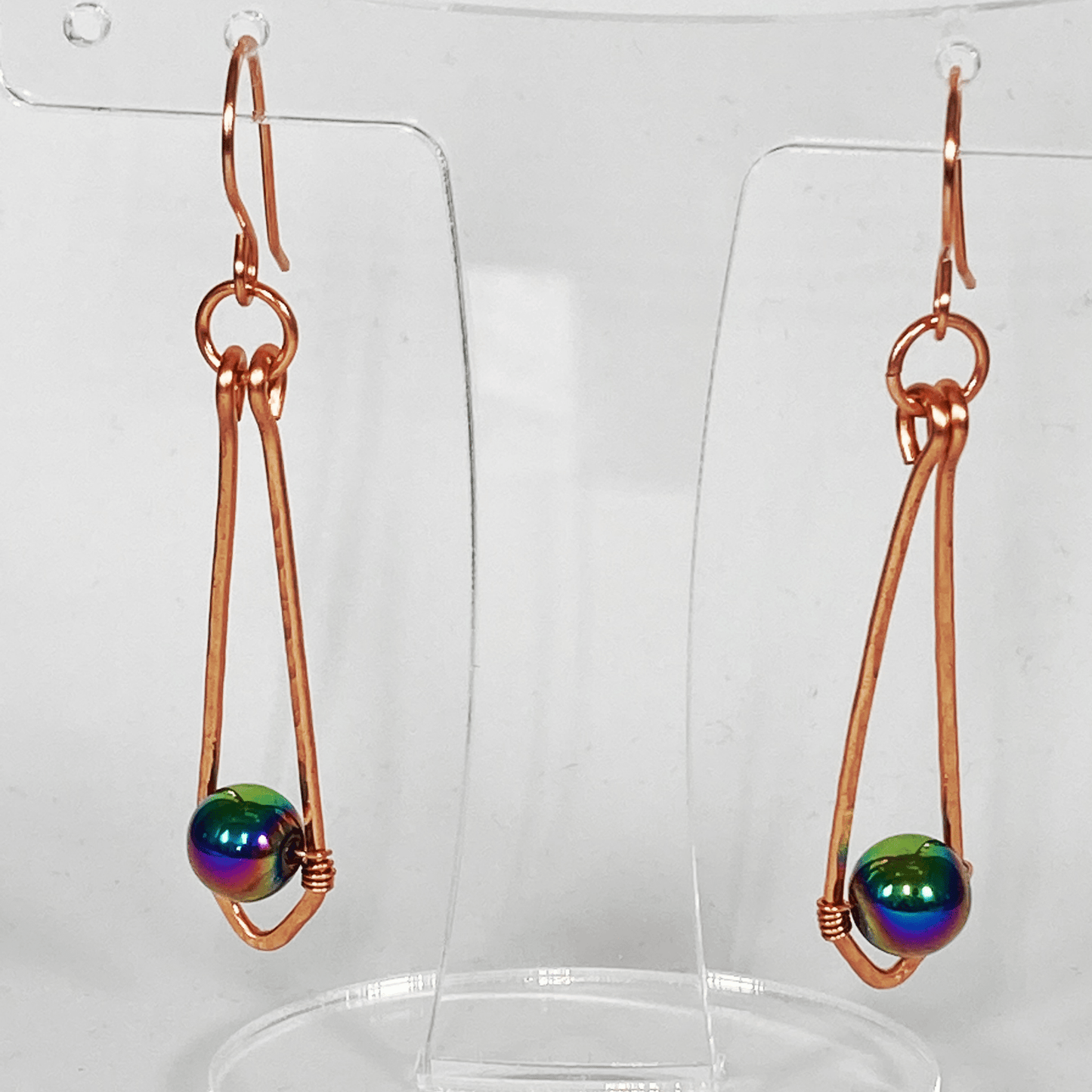 Earrings Rainbow Hematite Drop Earrings Jewelz Galore Rainbow Hematite Drop Earrings | Jewelz Galore | Artisan Jewellery