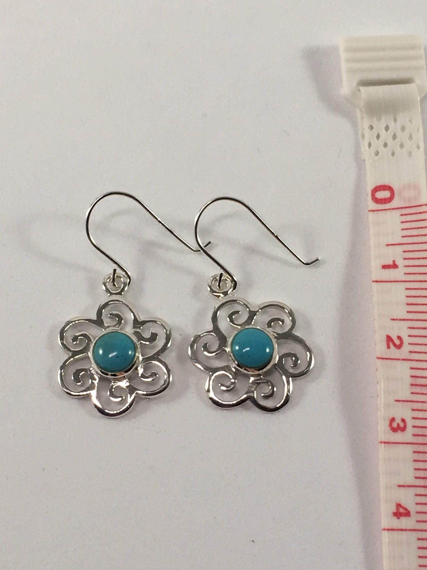 Earrings Turquoise Flower Earrings Jewelz Galore Turquoise Flower Earrings | Jewelz Galore | Jewellery