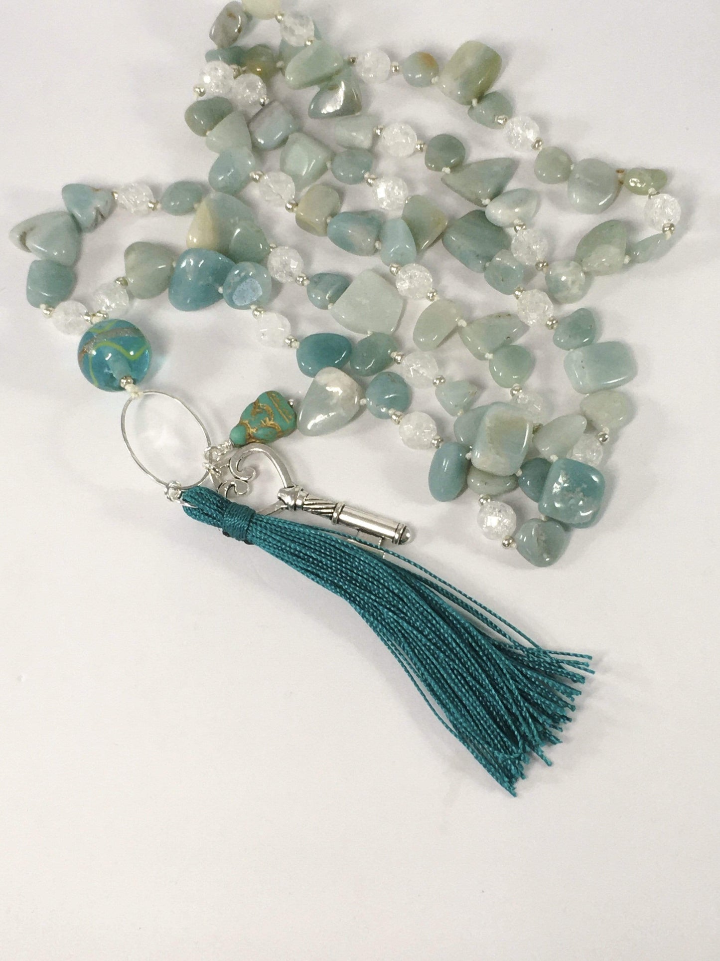 Necklace Amazonite Yoga Style Necklace Jewelz Galore Amazonite Yoga Style Necklace | Jewelz Galore | Jewellery Online