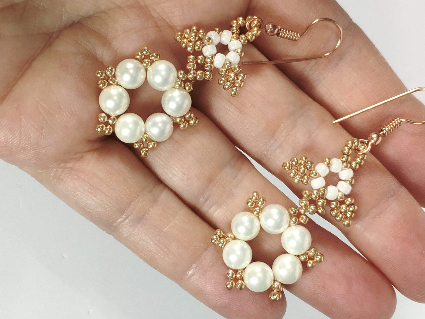 Necklace Beaded Bridal Necklace Set Jewelz Galore Beaded Bridal Necklace Set | Jewelz Galore | Handmade Jewellery