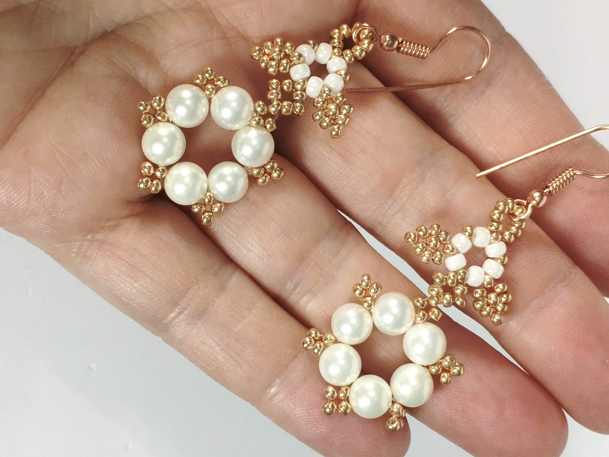 Necklace Beaded Bridal Necklace Set Jewelz Galore Beaded Bridal Necklace Set | Jewelz Galore | Handmade Jewellery