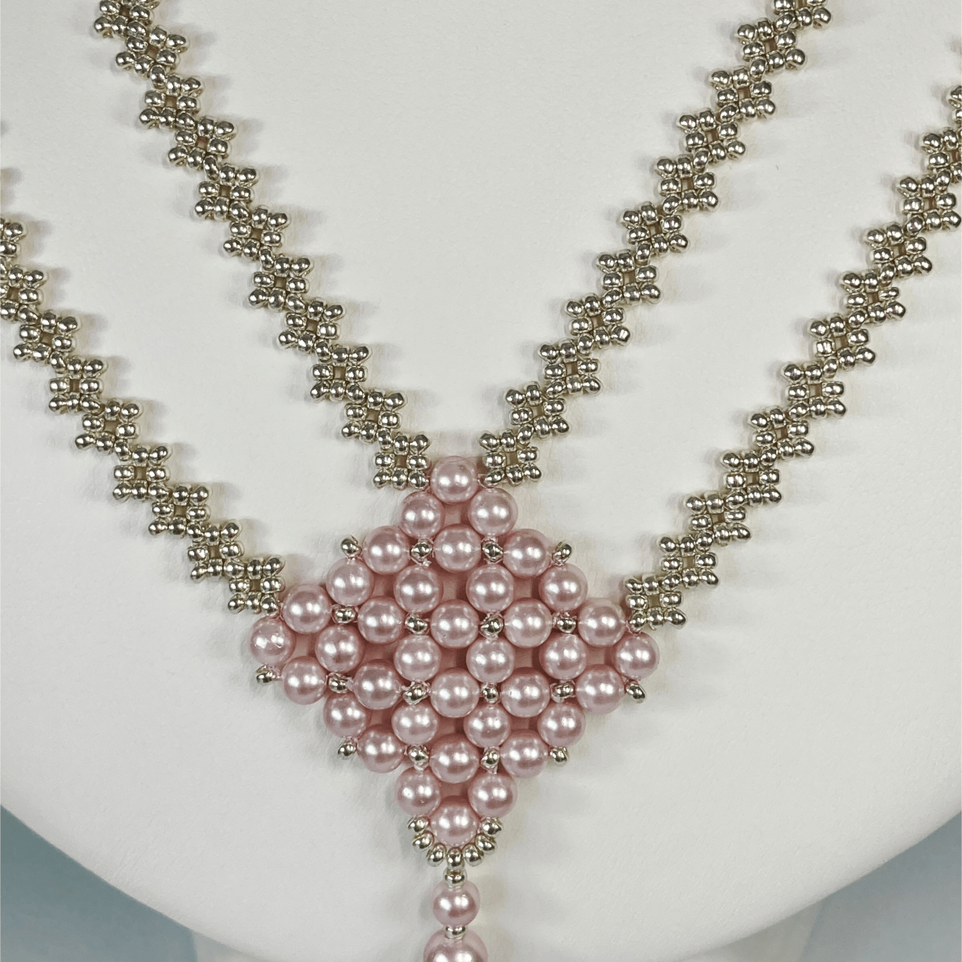 Necklace Beaded Bridal Necklace Set Jewelz Galore Shell Pearl Bridal Necklace Set | Jewelz Galore | Handmade Jewellery