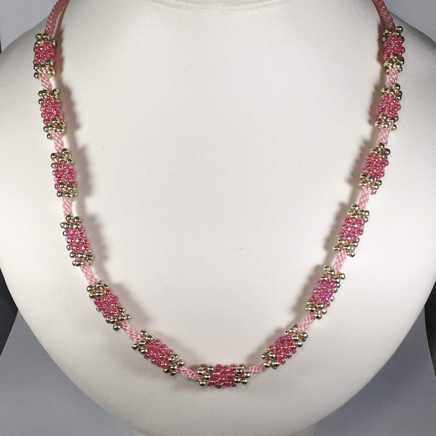 Necklace Beaded Kumihimo Necklace Jewelz Galore Handmade Beaded Kumihimo Necklace | Jewelz Galore | Jewellery Online