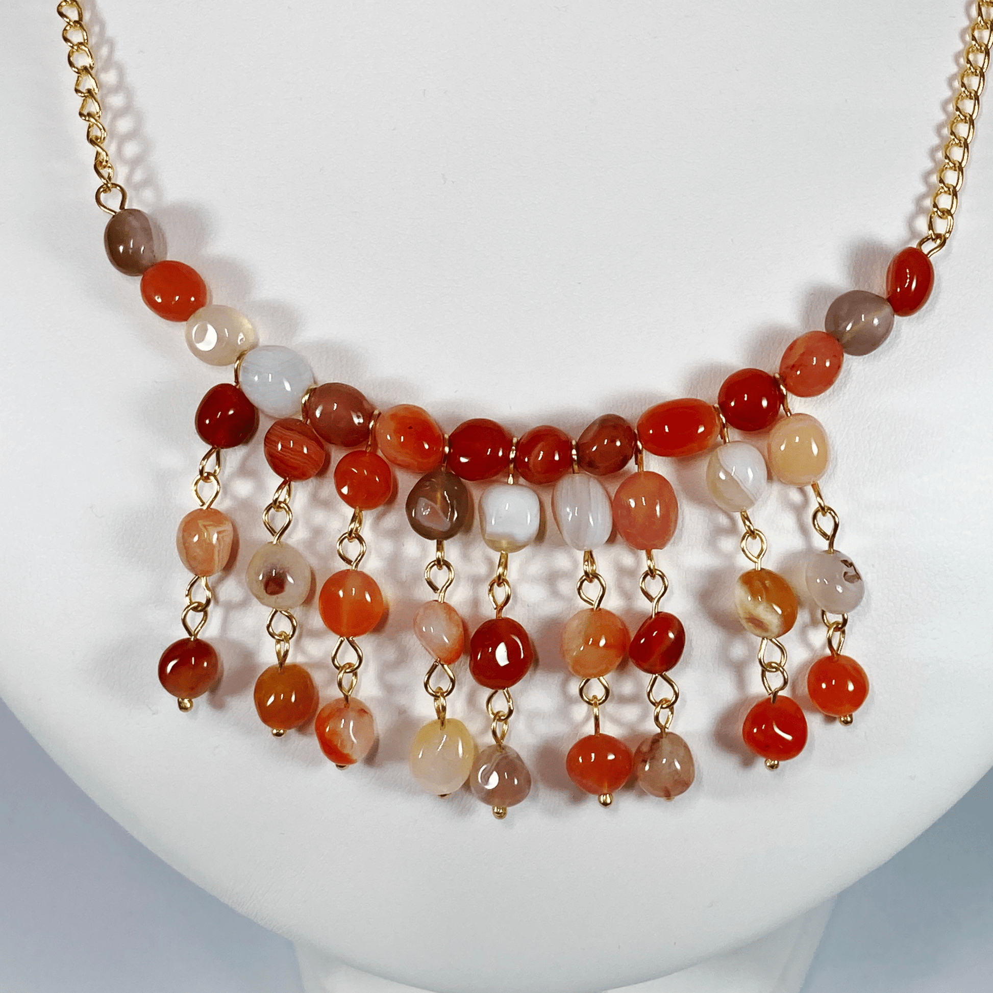 Necklace Botswana Agate Necklace Jewelz Galore Botswana Agate Necklace | Jewelz Galore | Artisan Jewellery