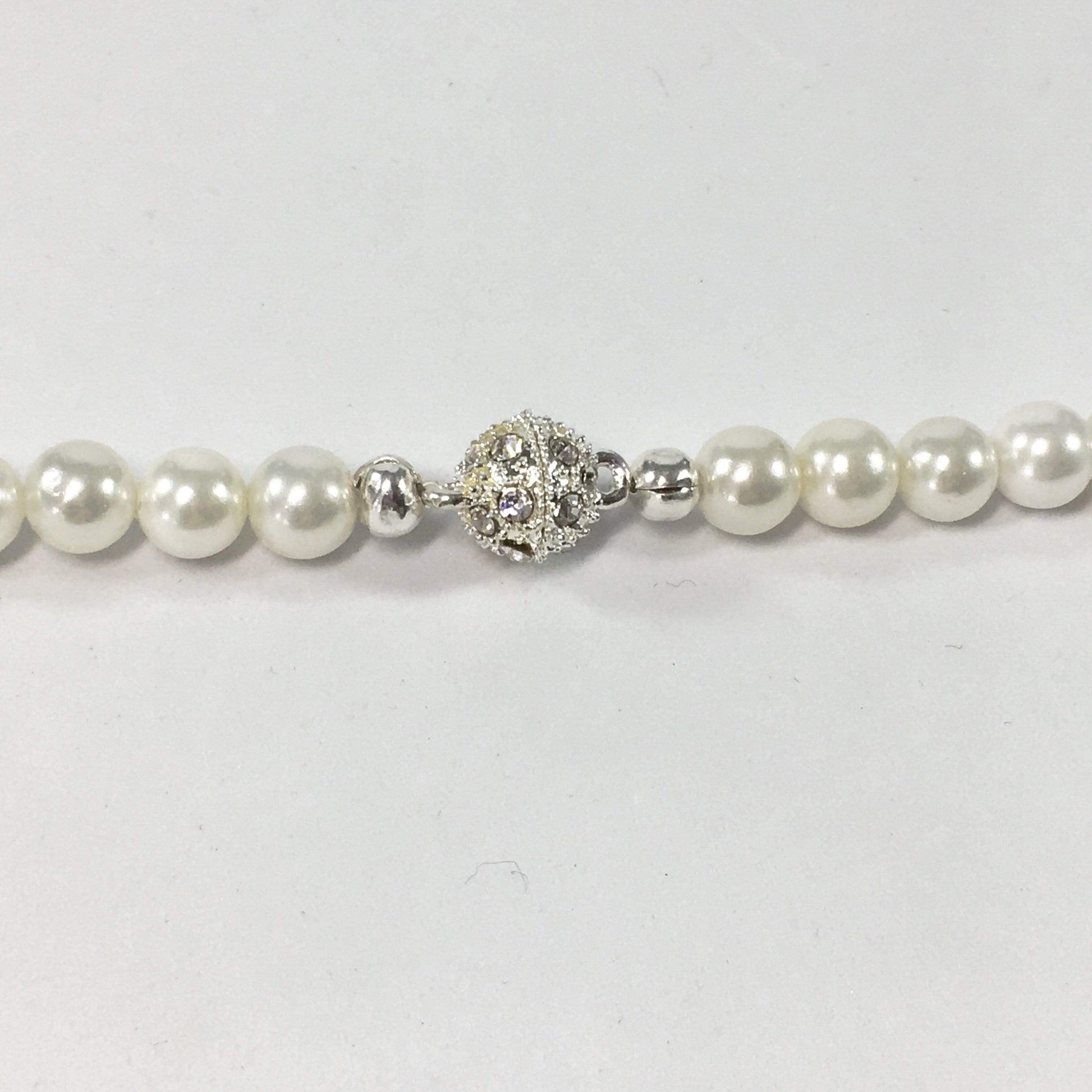 Necklace Coffee And Cream Shell Pearl Bridal Necklace Set Jewelz Galore Sterling Silver Shell Pearl Bridal Set | Jewelz Galore | Jewellery