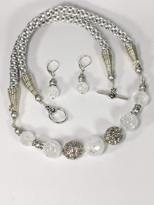 Necklace Crackled Quartz Necklace Set Jewelz Galore Crackled Quartz Necklace Set | Jewelz Galore | Jewellery