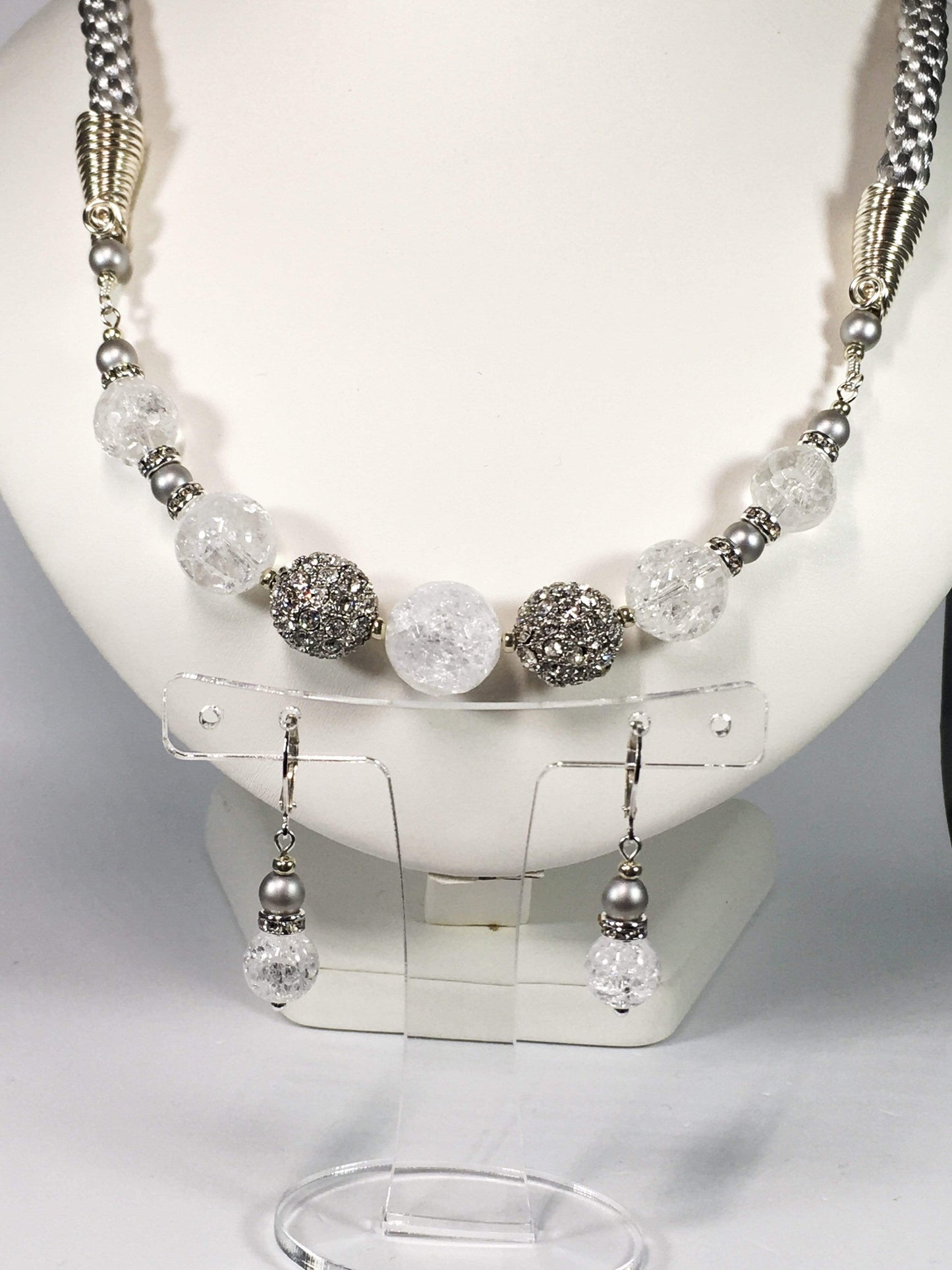 Necklace Crackled Quartz Necklace Set Jewelz Galore Crackled Quartz Necklace Set | Jewelz Galore | Jewellery
