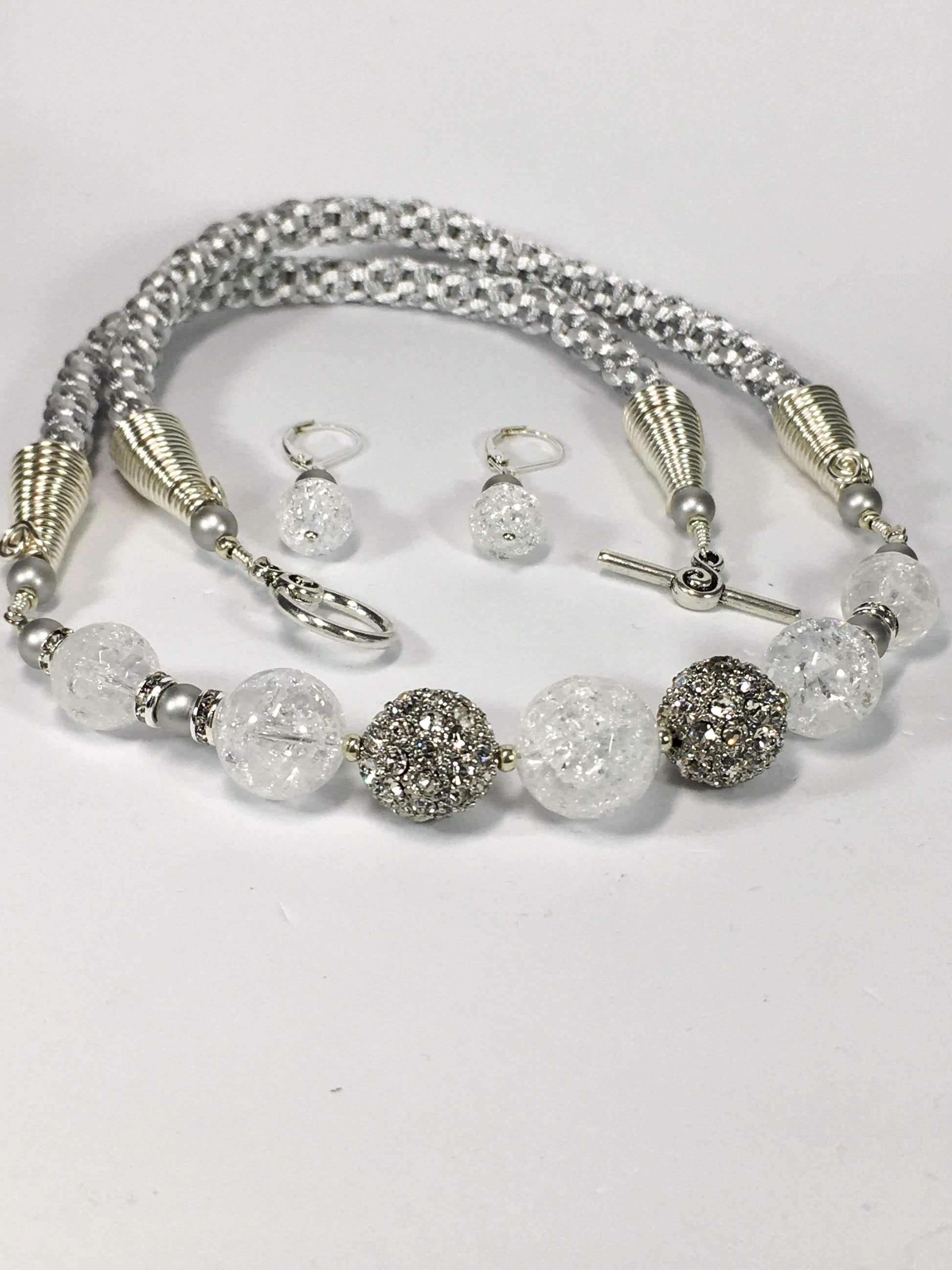 Necklace Crackled Quartz Necklace Set Jewelz Galore Crackled Quartz Necklace Set | Jewelz Galore | Jewellery