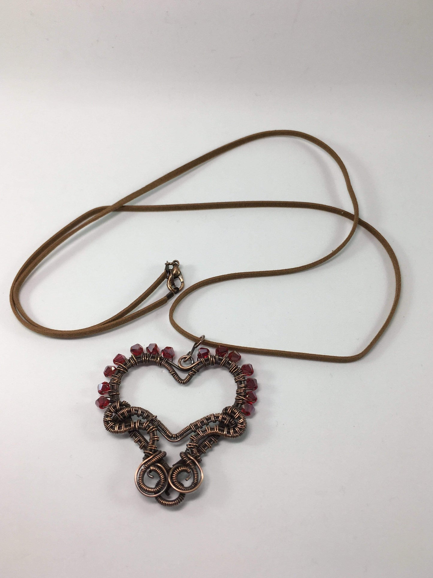 Necklace Entwined Heart Pendant Jewelz Galore Copper Heart Pendant | Jewelz Galore | Cambridge