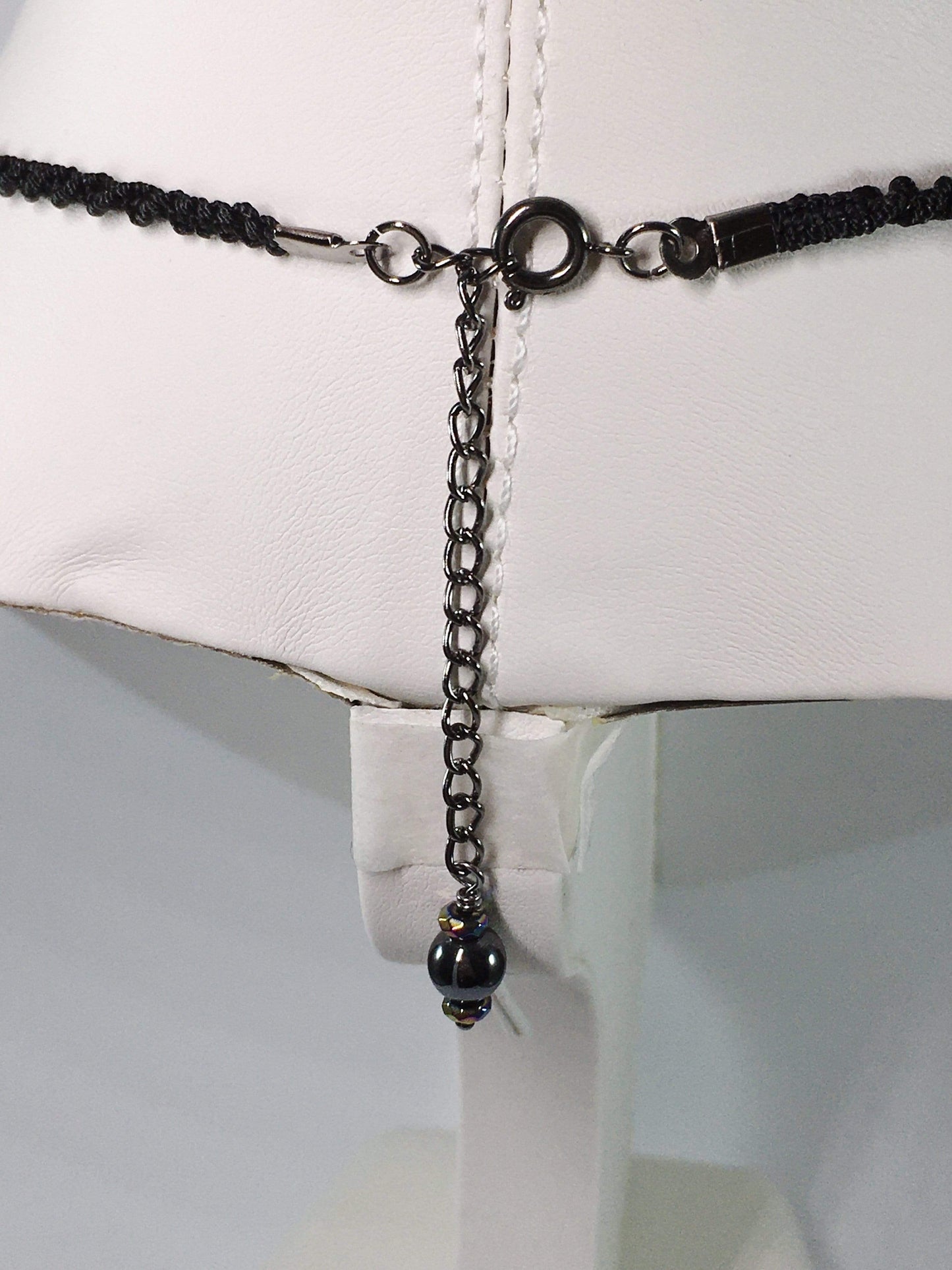 Necklace Hematite Macrame Necklace Jewelz Galore Hematite Macrame Necklace | Jewelz Galore | Jewellery