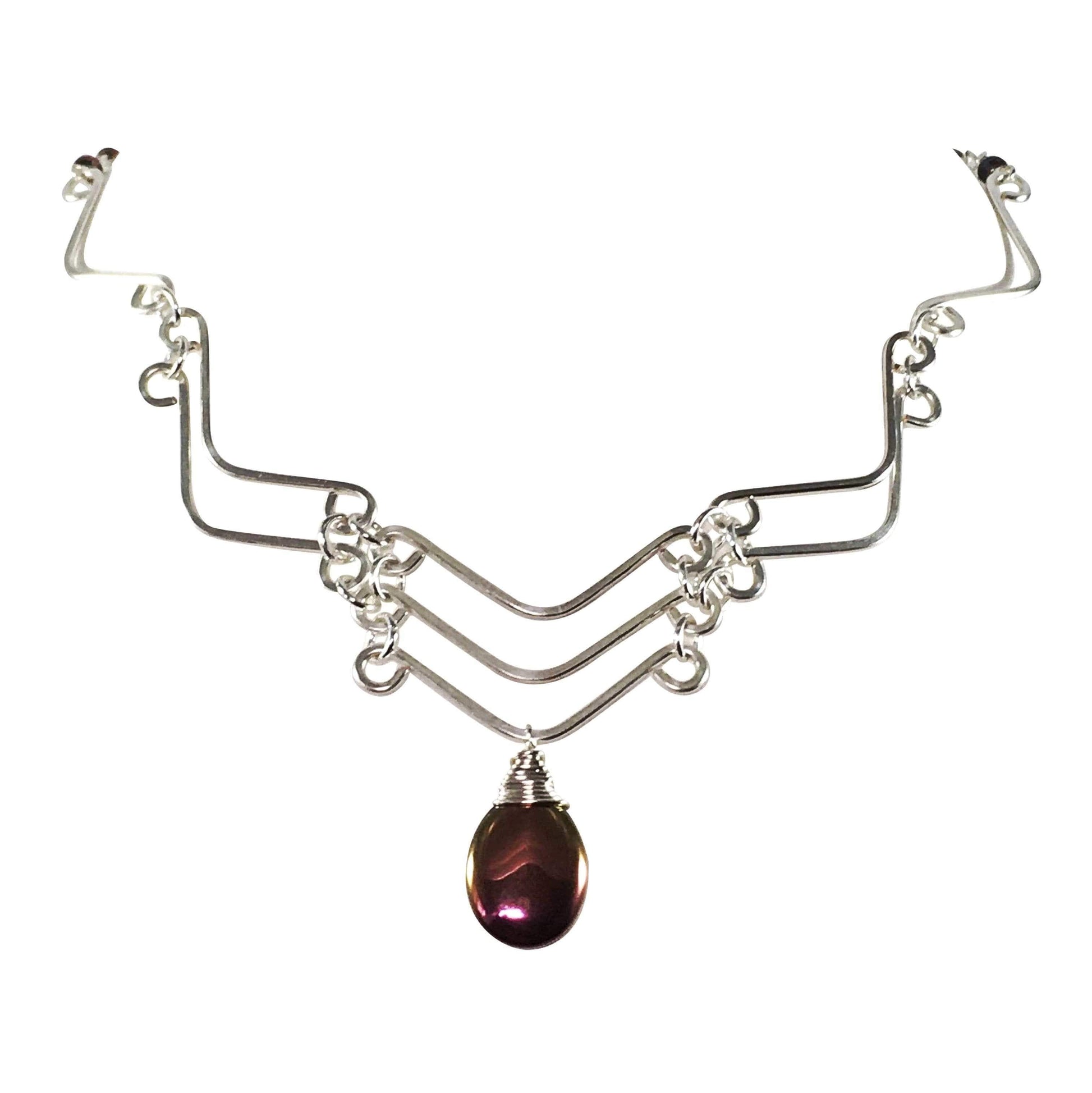 Necklace Hematite Wave Necklace Jewelz Galore Hematite Wave Necklace | Jewelz Galore | Jewellery