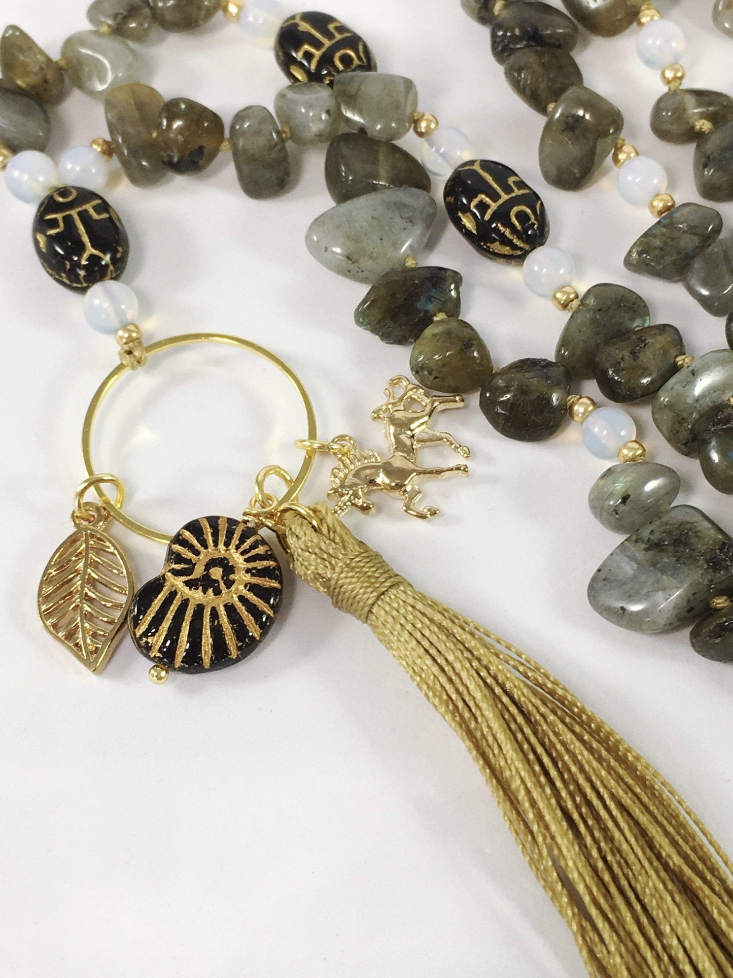 Necklace Labradorite Yoga Style Necklace Jewelz Galore Labradorite Yoga Style Necklace | Jewelz Galore | Jewellery