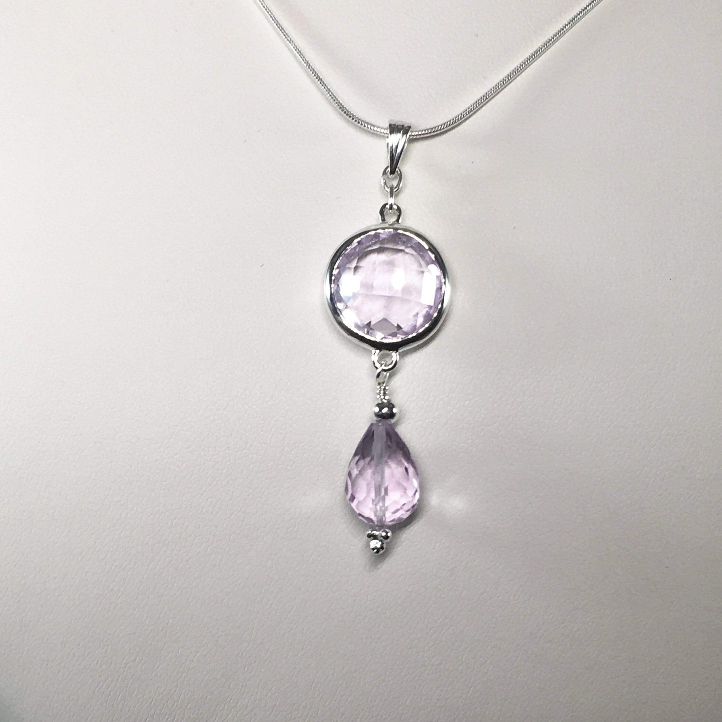 Necklace Pink Amethyst Necklace Set Jewelz Galore Pink Amethyst Necklace Set | Jewelz Galore | Jewellery