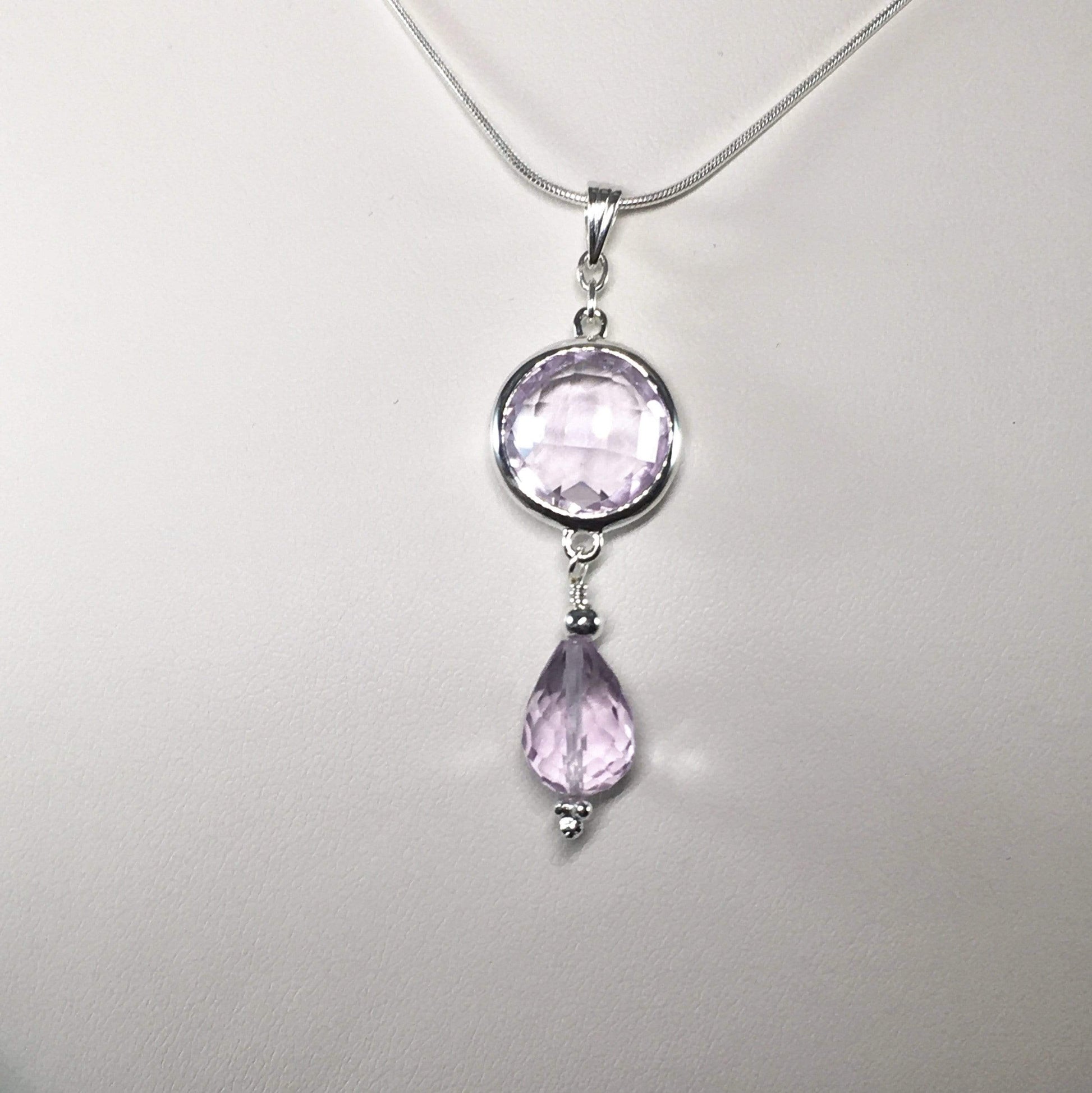 Necklace Pink Amethyst Necklace Set Jewelz Galore Pink Amethyst Necklace Set | Jewelz Galore | Jewellery