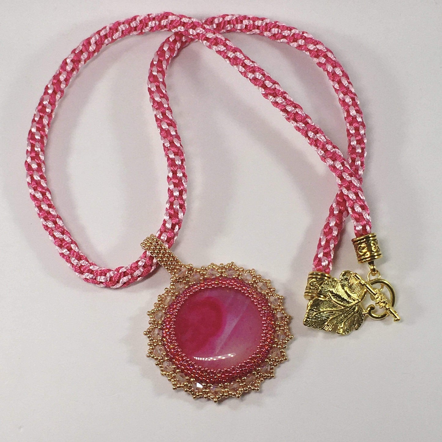 Necklace Pink Onyx Pendant Necklace Jewelz Galore Pink Onyx Pendant Necklace | Jewelz Galore | Jewellery