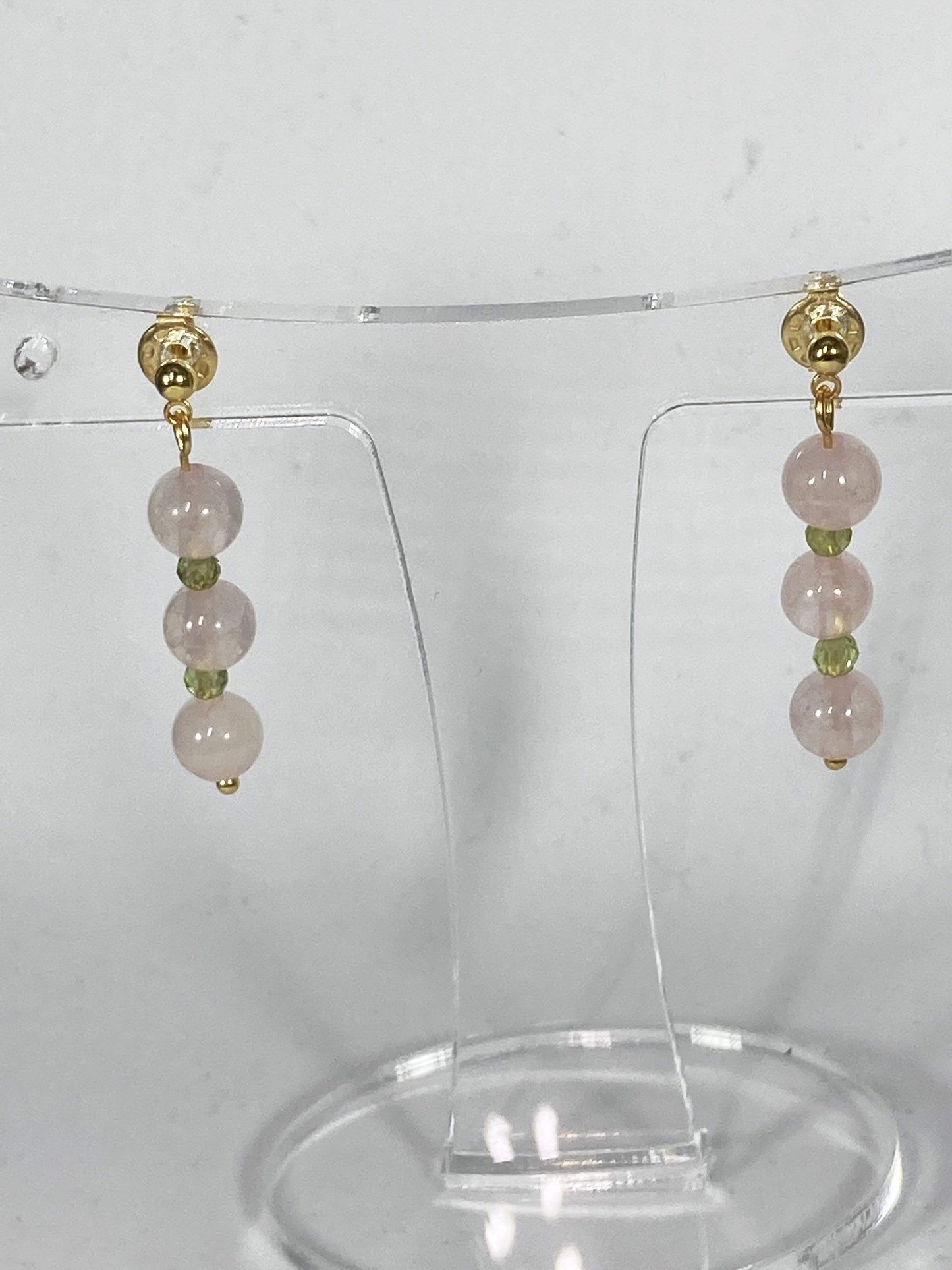 Necklace Rose Quartz And Peridot Necklace Set Jewelz Galore Rose Quartz And Peridot Necklace Set | Jewelz Galore | Cambridge UK