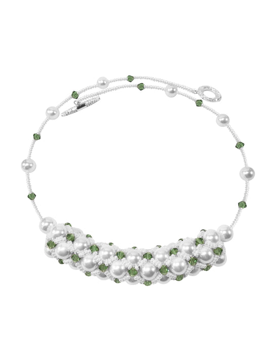 Necklace Shell Pearl Netted Bridal Necklace Jewelz Galore Shell Pearl Bridal Necklace | Jewelz Galore | Jewellery