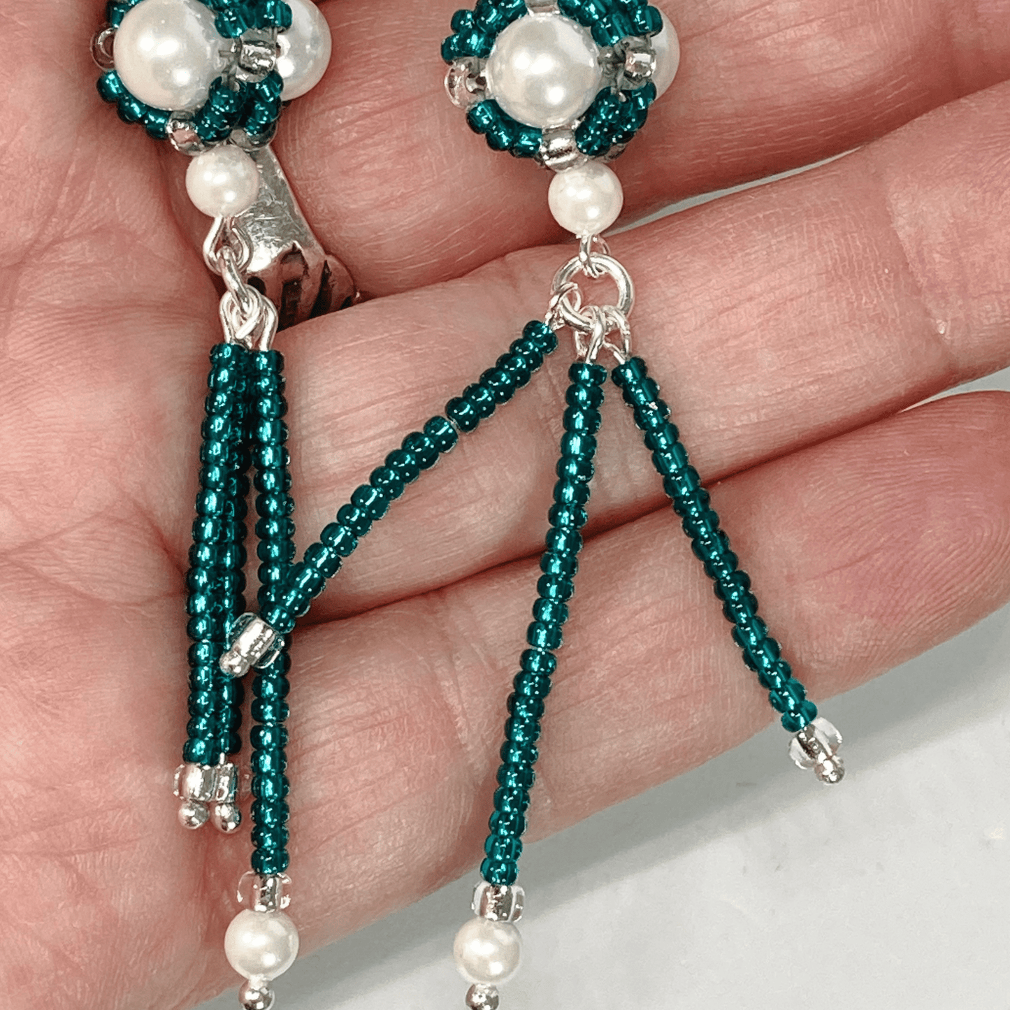 Necklace Shell Pearl Beaded Necklace Set Jewelz Galore Shell Pearl Beaded Necklace Set | Jewelz Galore | Artisan Jewellery