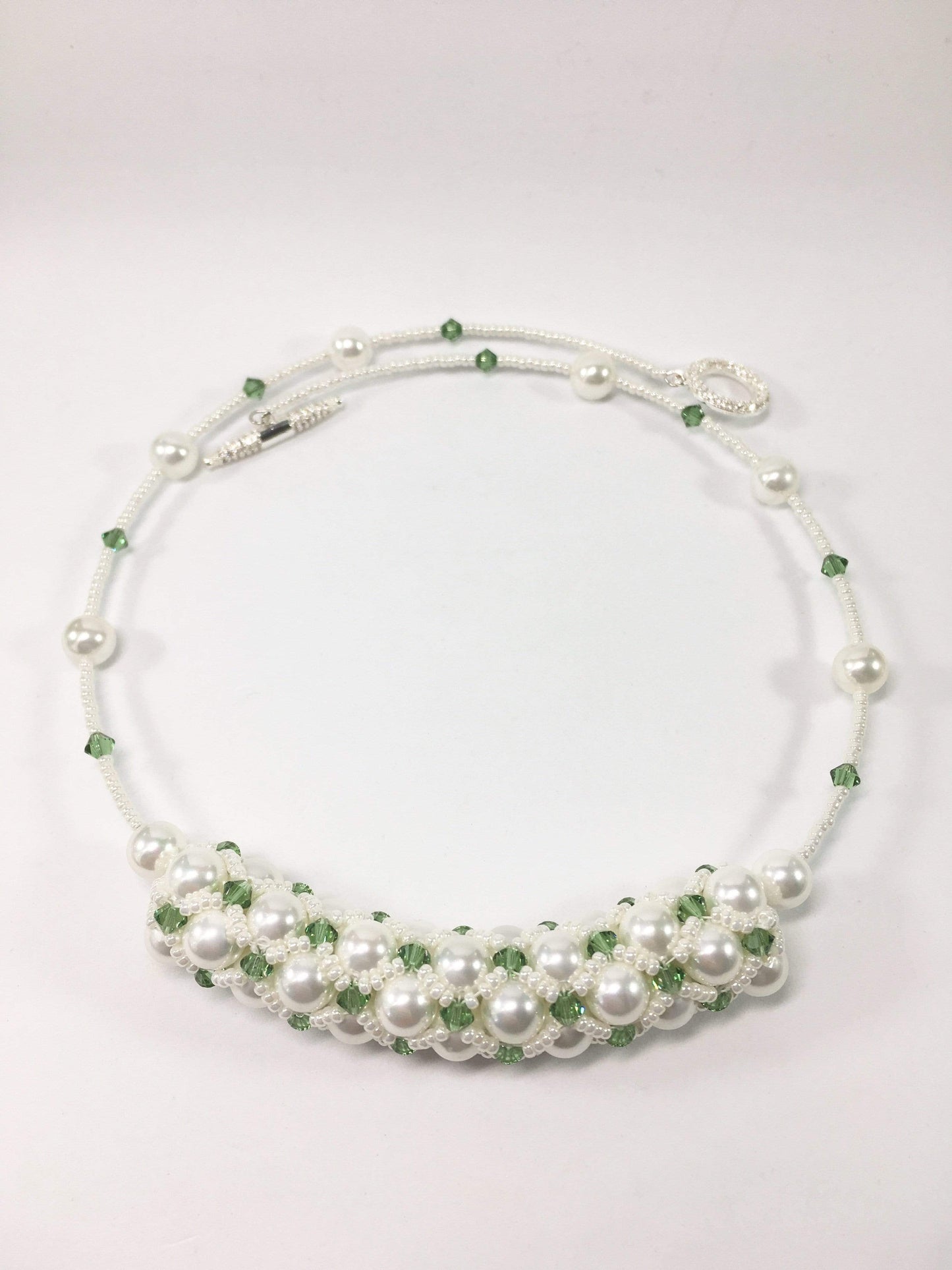 Necklace White Shell Pearl Netted Bridal Necklace Jewelz Galore Shell Pearl Bridal Necklace | Jewelz Galore | Jewellery