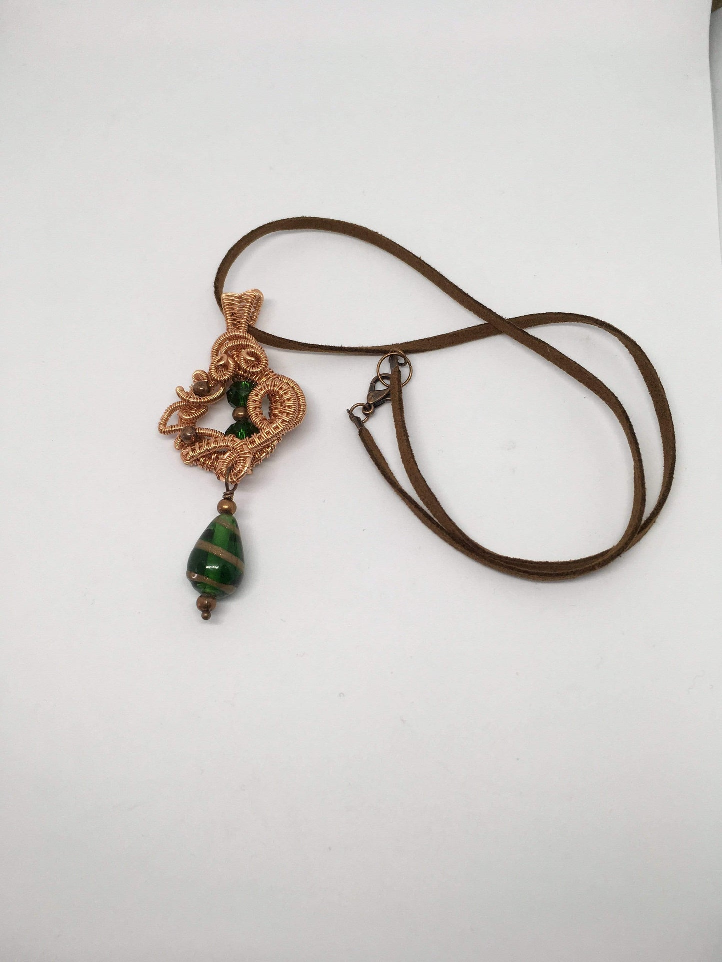 Pendant Wire Wrapped Copper Pendant Jewelz Galore Wire Copper Pendant | Jewelz Galore | Jewellery