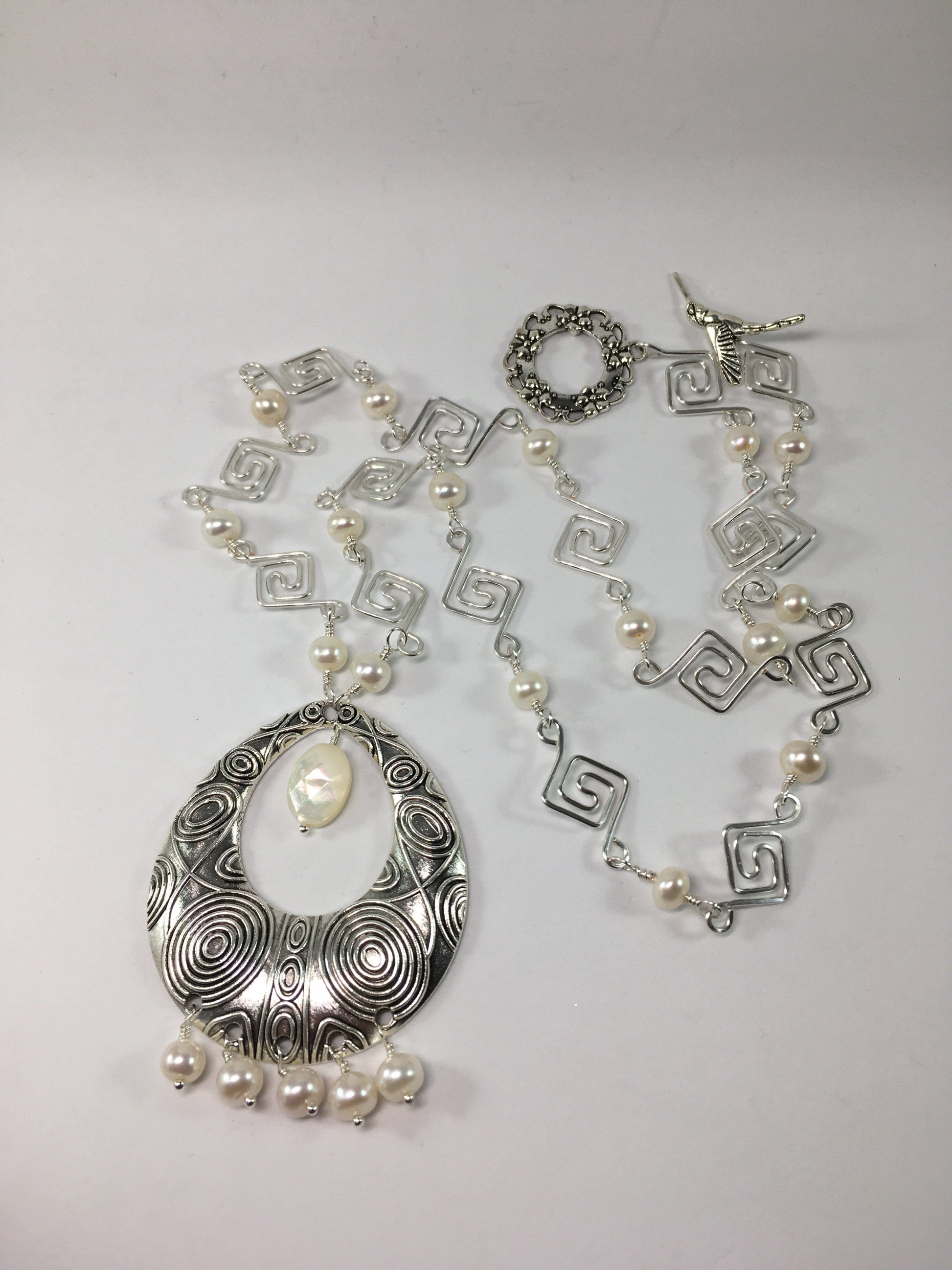Necklace Pearl Squared Necklace Jewelz Galore Pearl Squared Necklace | Jewelz Galore | Cambridge