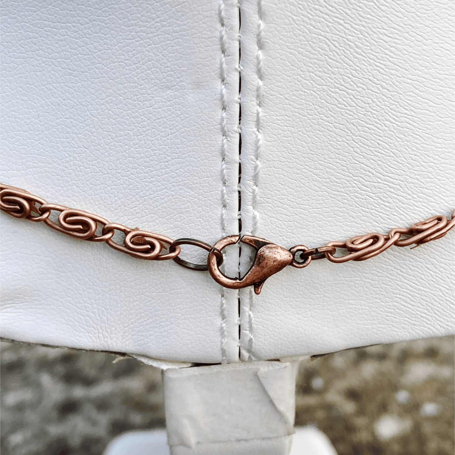 Handmade Moonstone Gemstone And Wire Wrapped Copper Sword Pendant Clasp