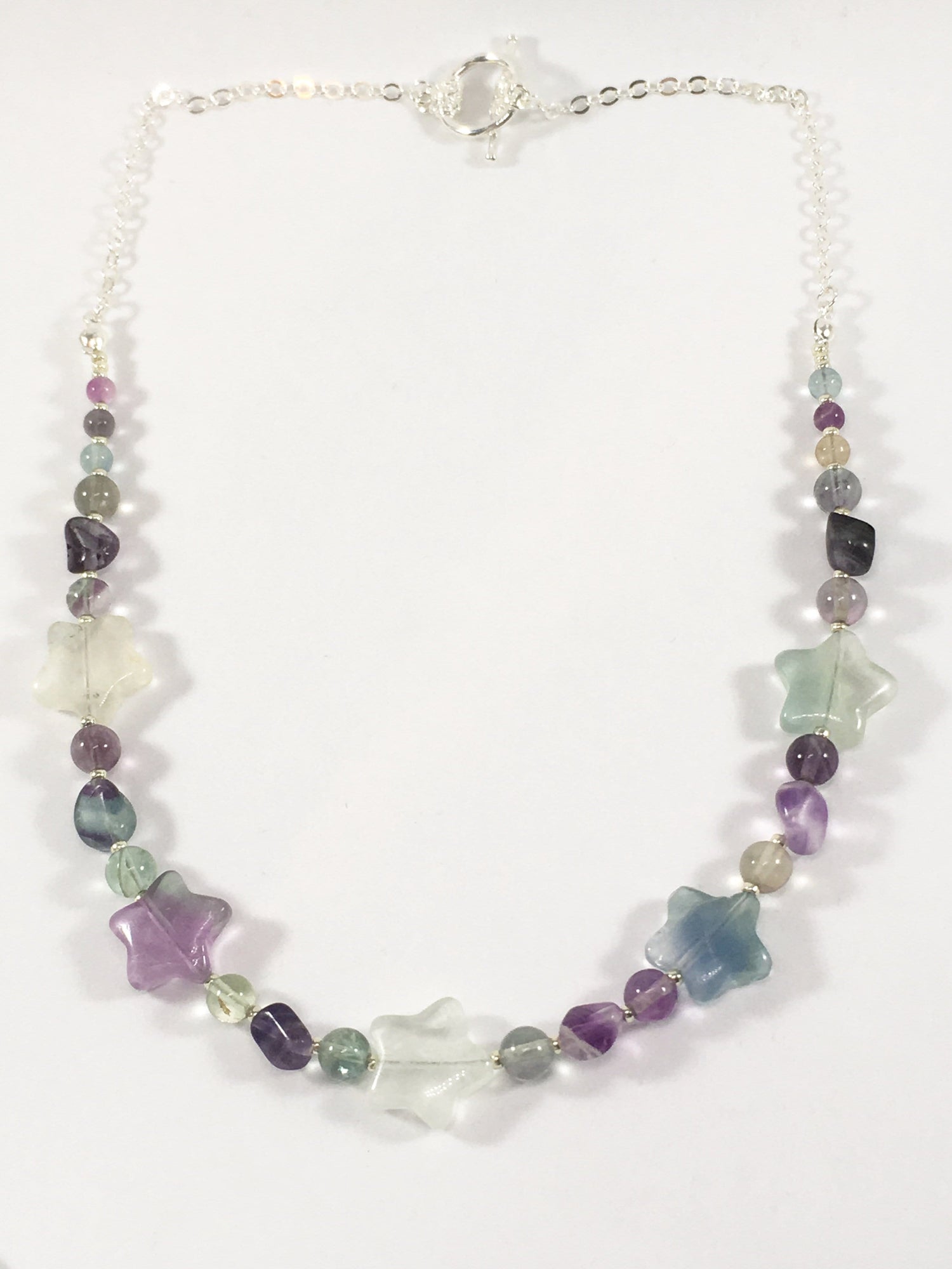 Fluorite Star Necklace