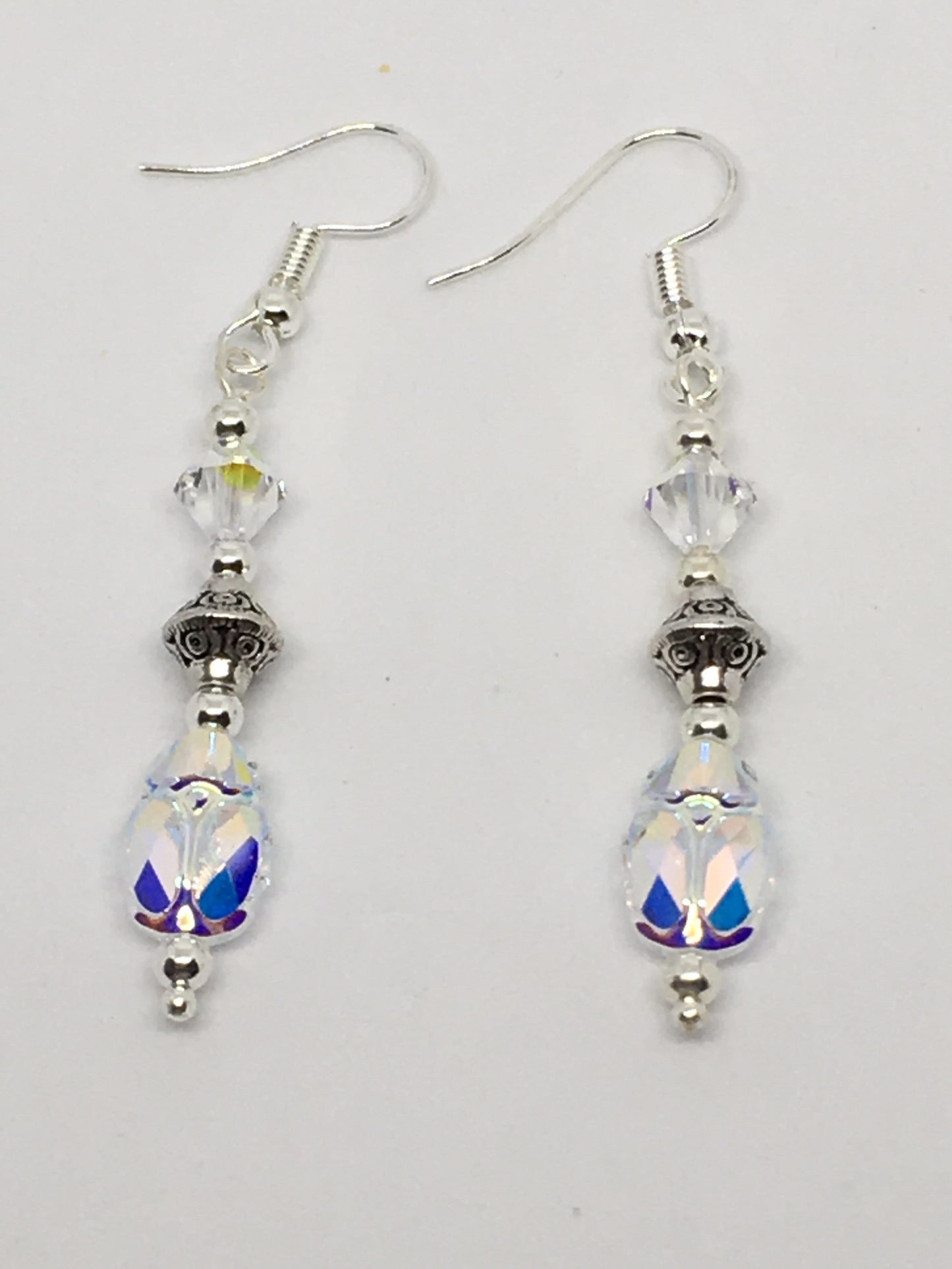 Earrings Crystal AB Scarab Earrings Jewelz Galore Scarab Beetle Earrings | Jewelz Galore | Jewellery 