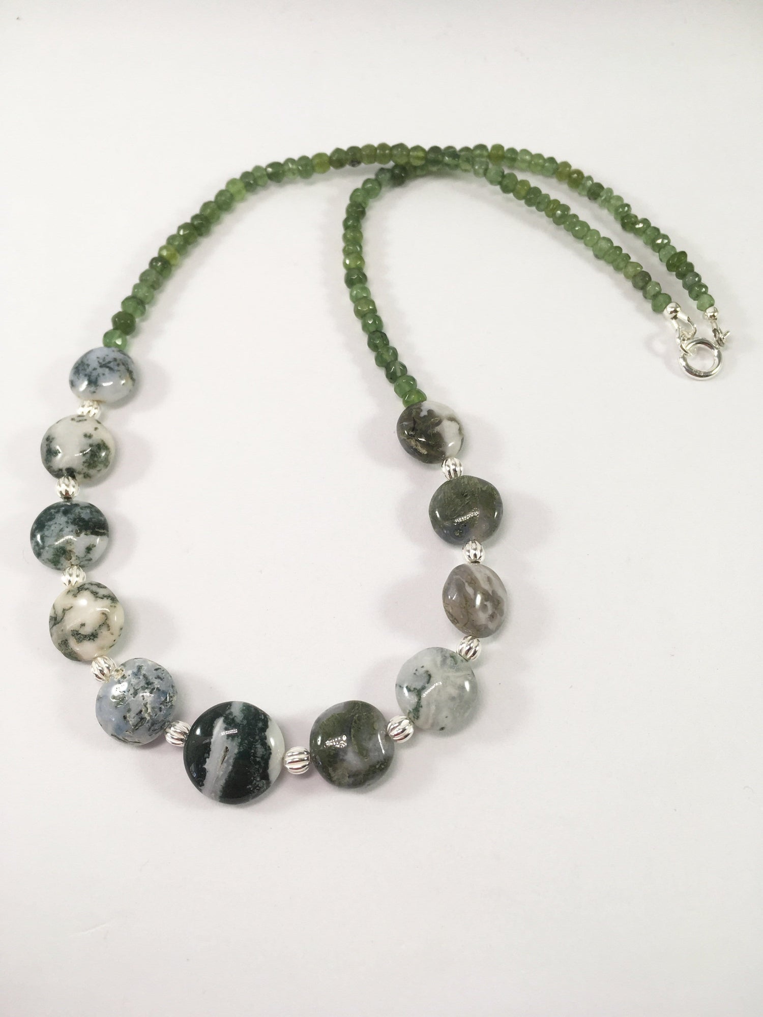 Shades Of Green Necklace