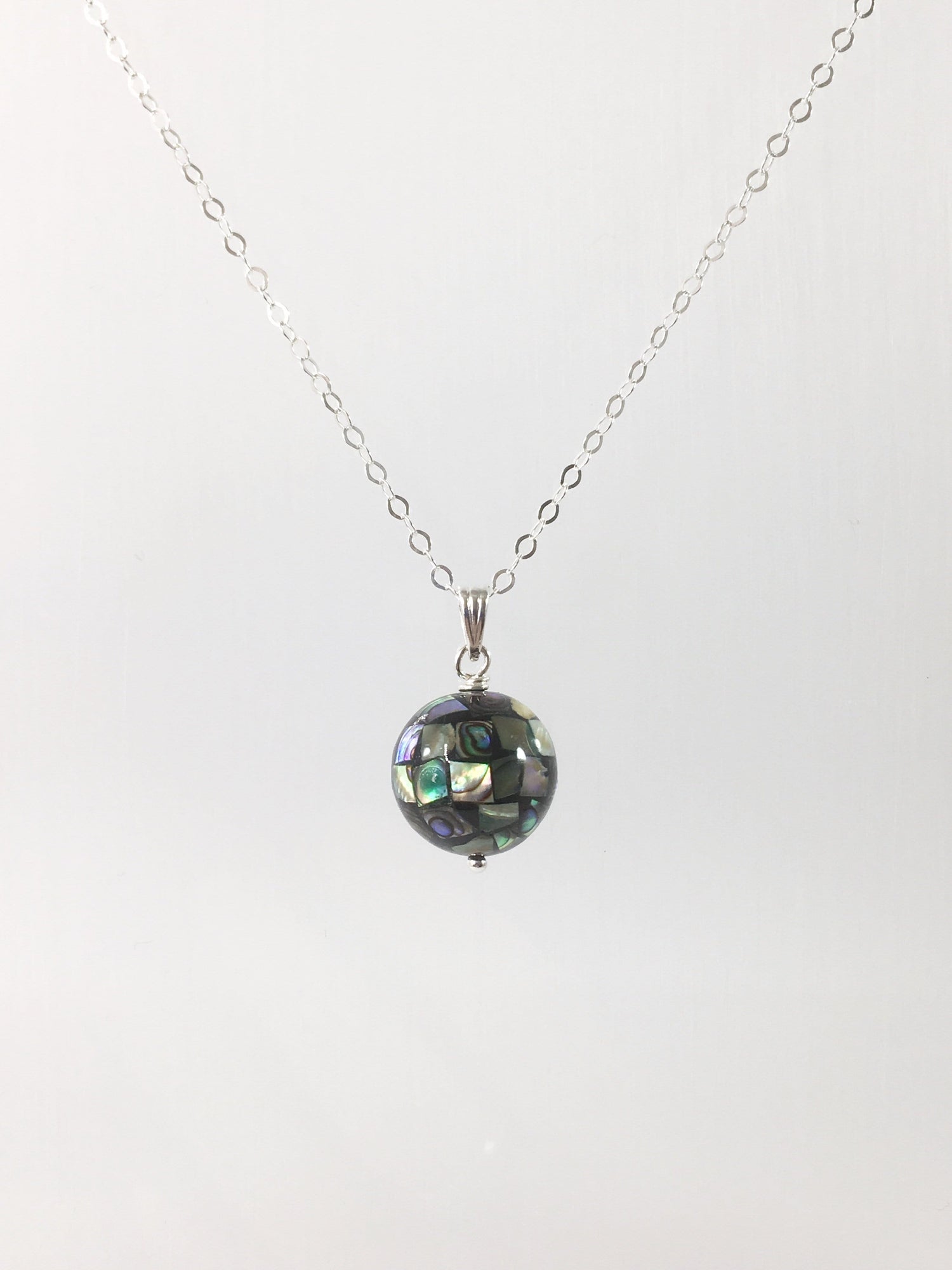 Abalone Ball Necklace