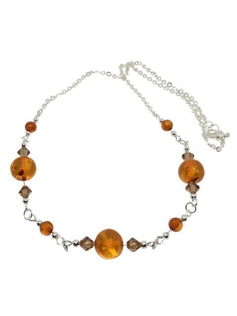 Necklace Amber Necklace Jewelz Galore Amber Necklace | Jewelz Galore | Handmade Jewellery Online