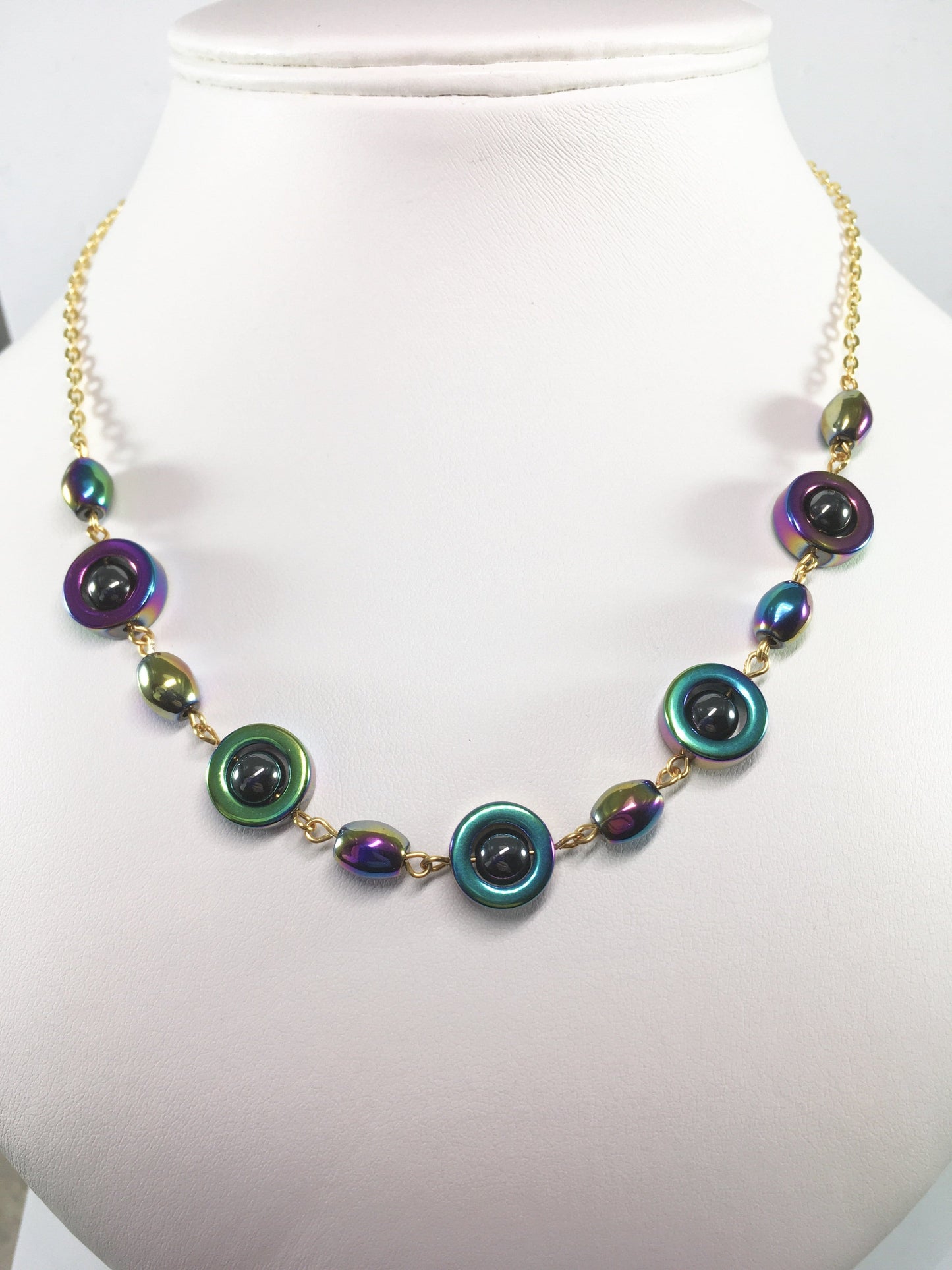 Necklace Rainbow Hematite Necklace Set Jewelz Galore Rainbow Hematite Necklace Set | Jewelz Galore | Jewellery