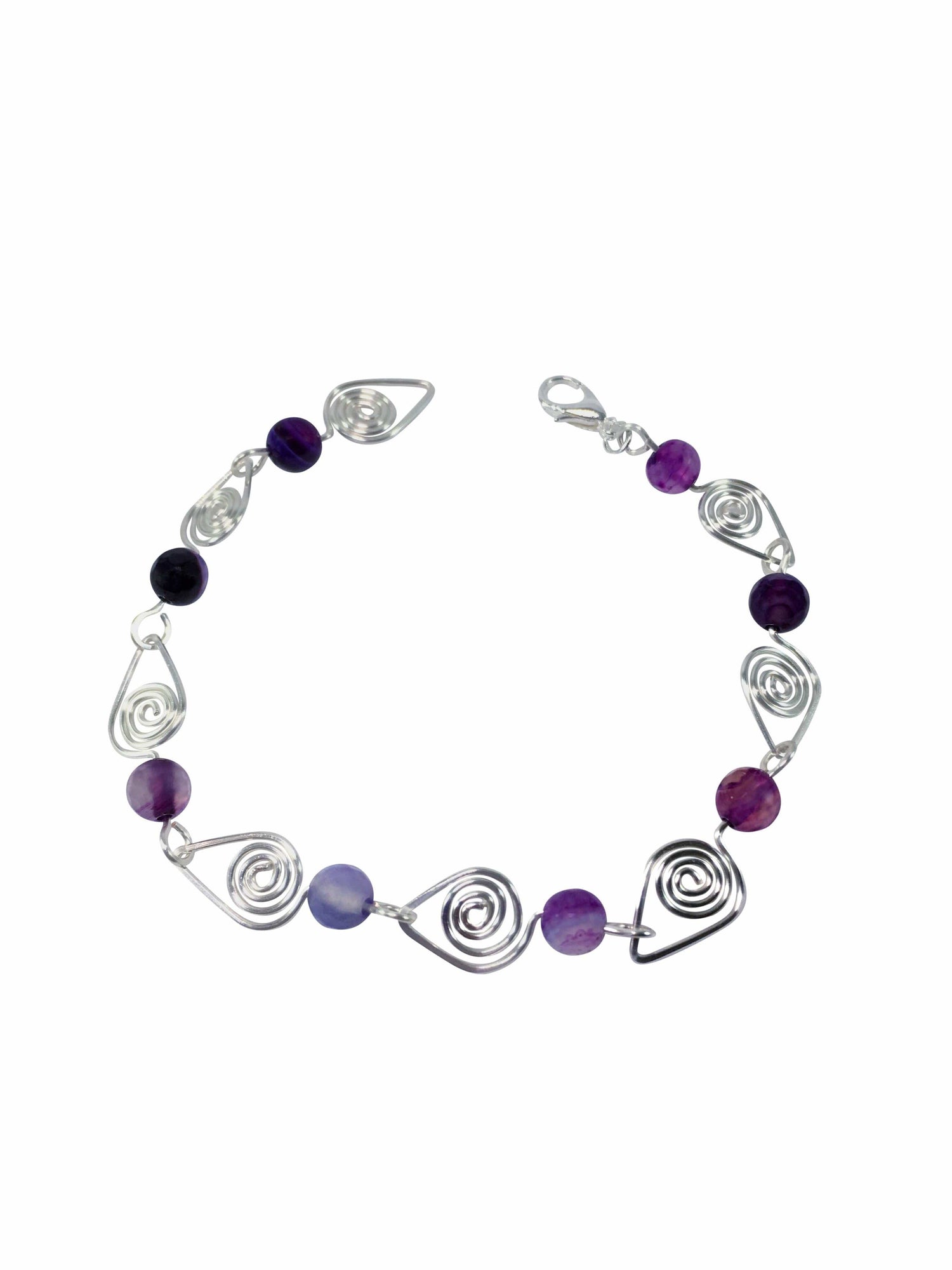 Gemstone Swirl Bracelet