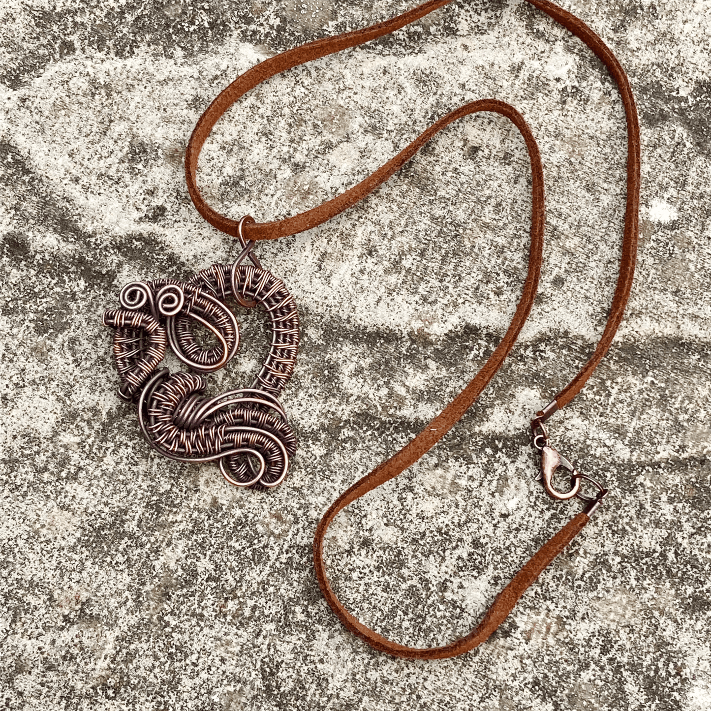 Pendant Copper Wire Wrapped Heart Pendant Jewelz Galore Copper Wire Wrapped Heart Pendant | Jewelz Galore | Jewellery Online