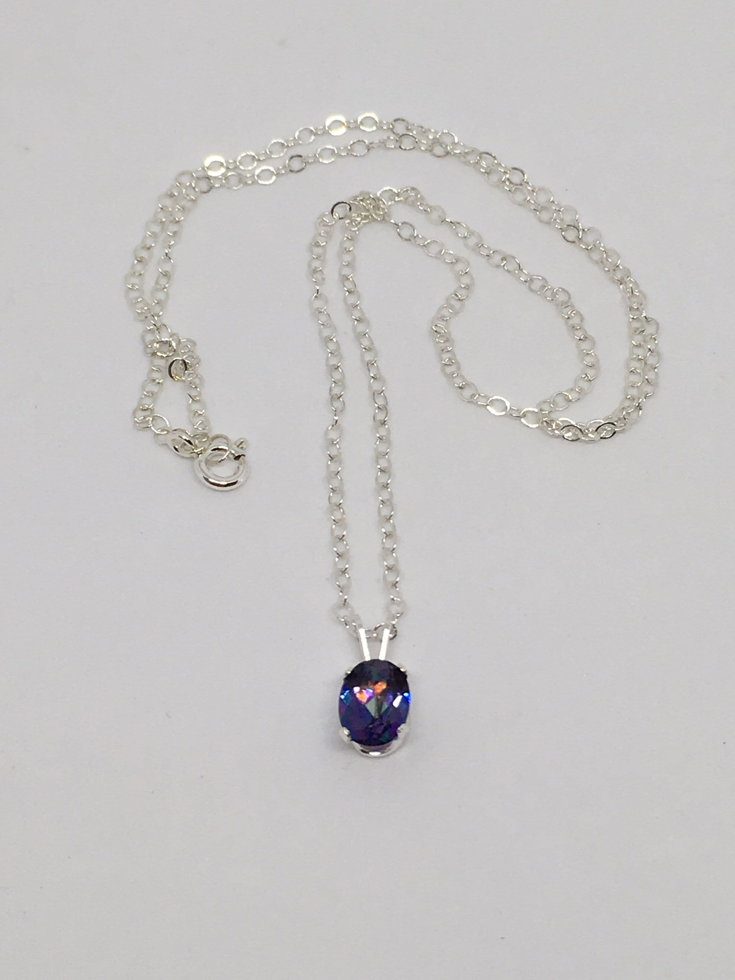 Simple Silver Necklace