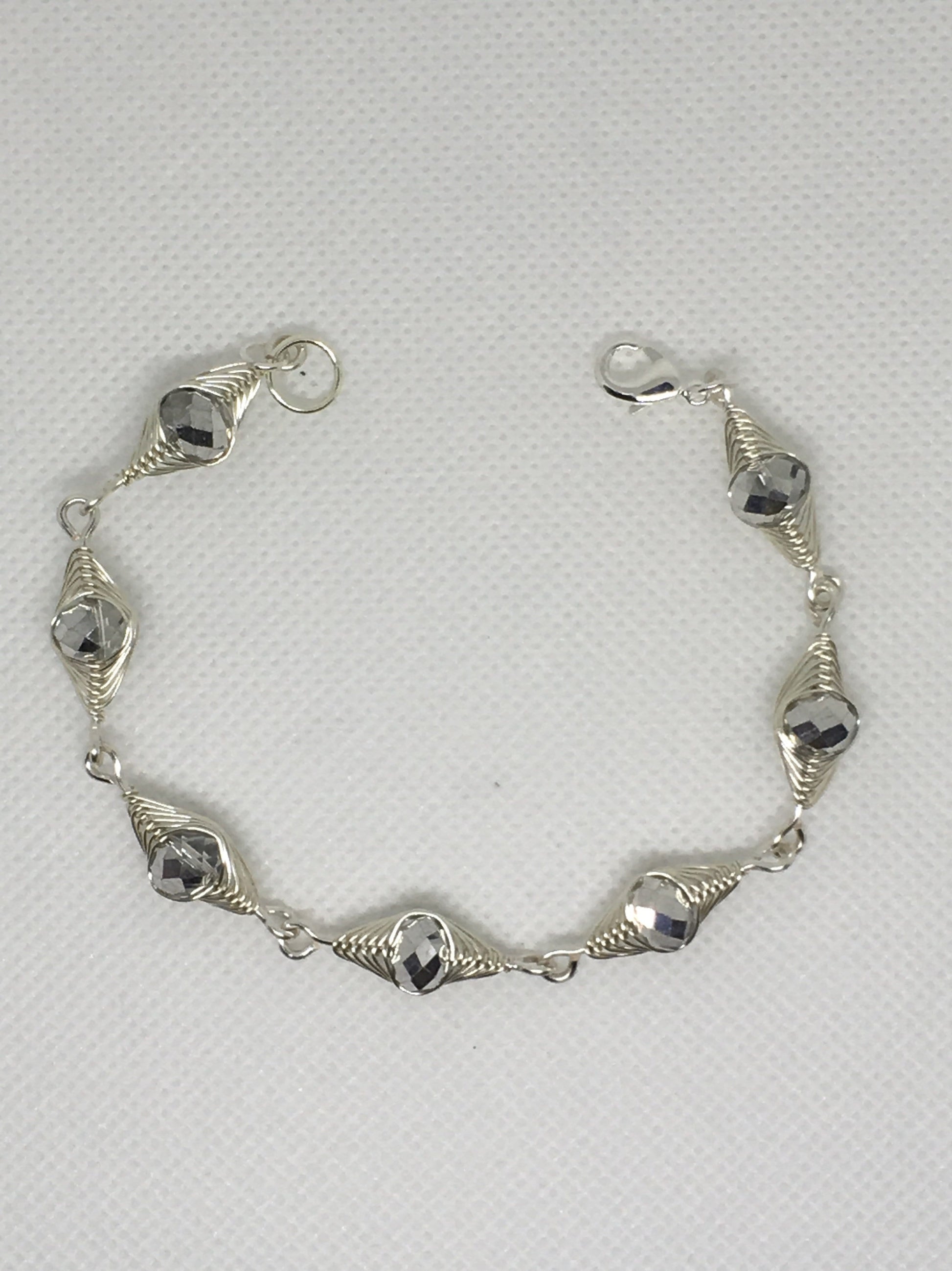 Bracelet Herringbone Sparkle Bracelet Jewelz Galore Herringbone Beaded Sparkle Bracelet | Jewelz Galore | Jewellery 