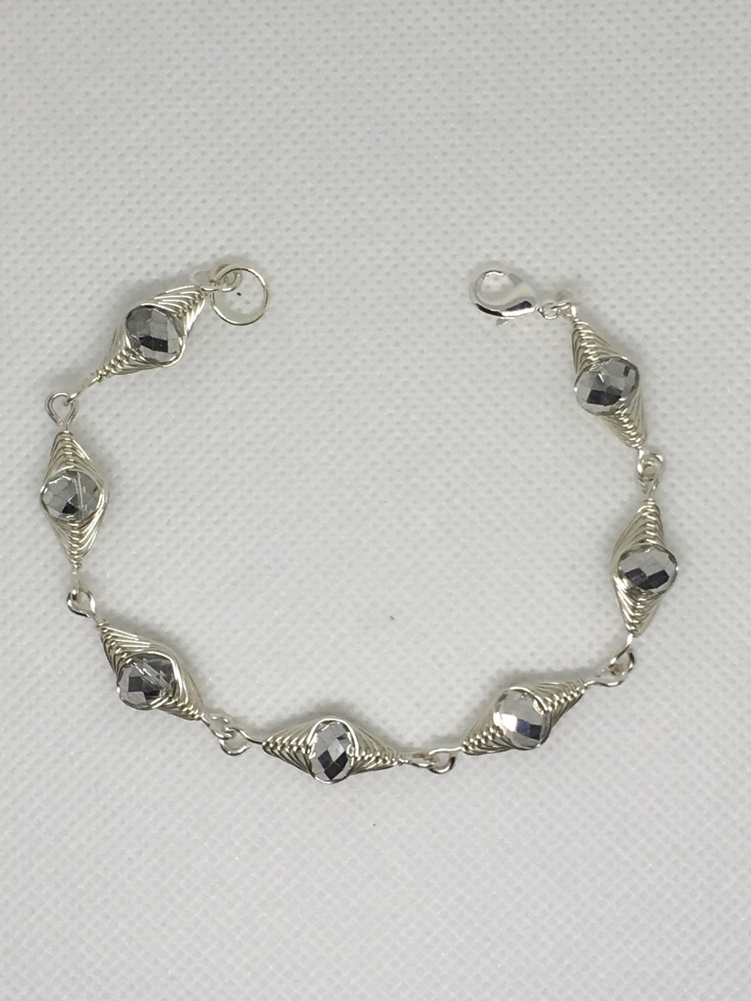 Herringbone Sparkle Bracelet