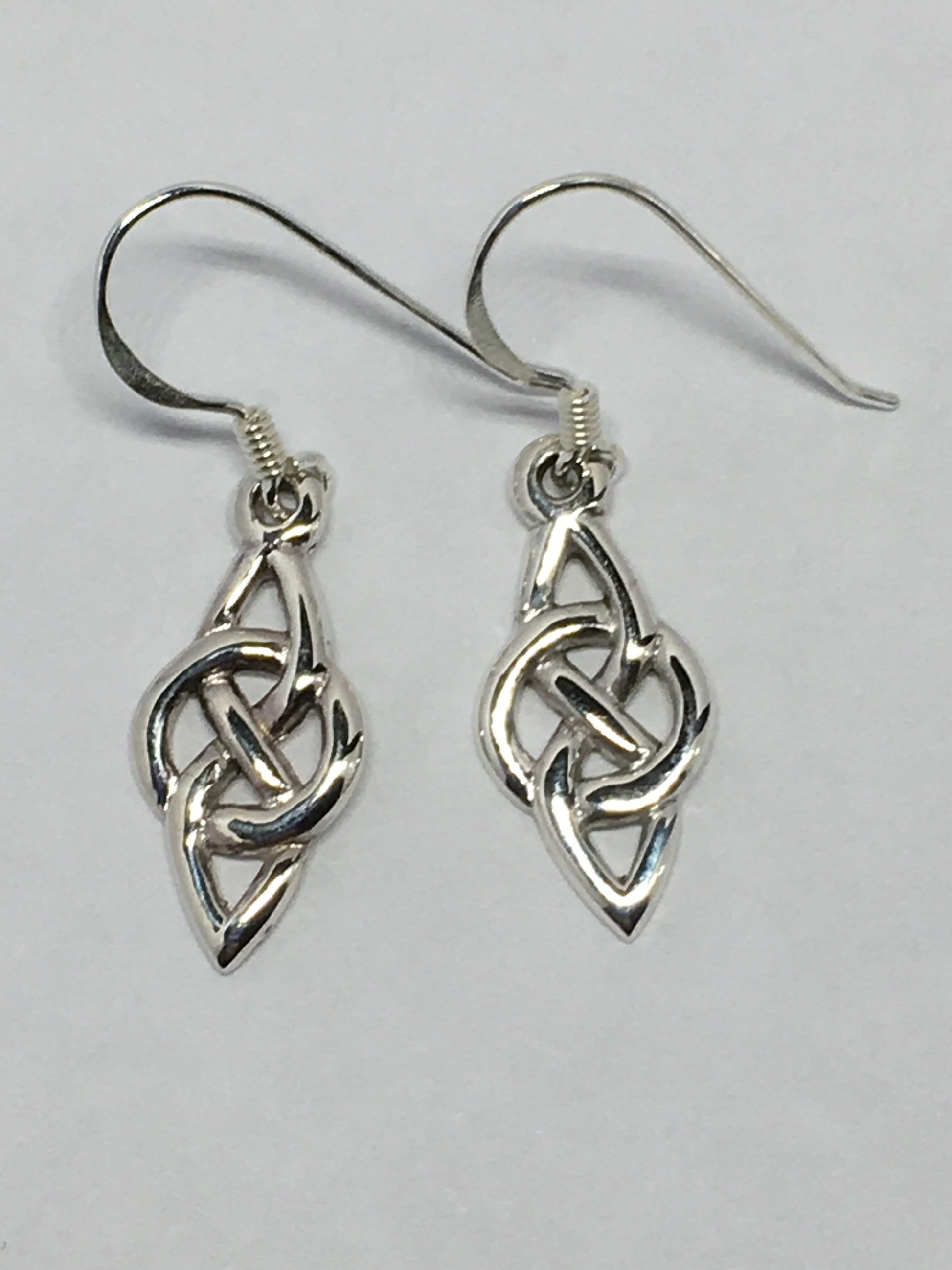 Handmade Sterling Silver Celtic Knot Earrings