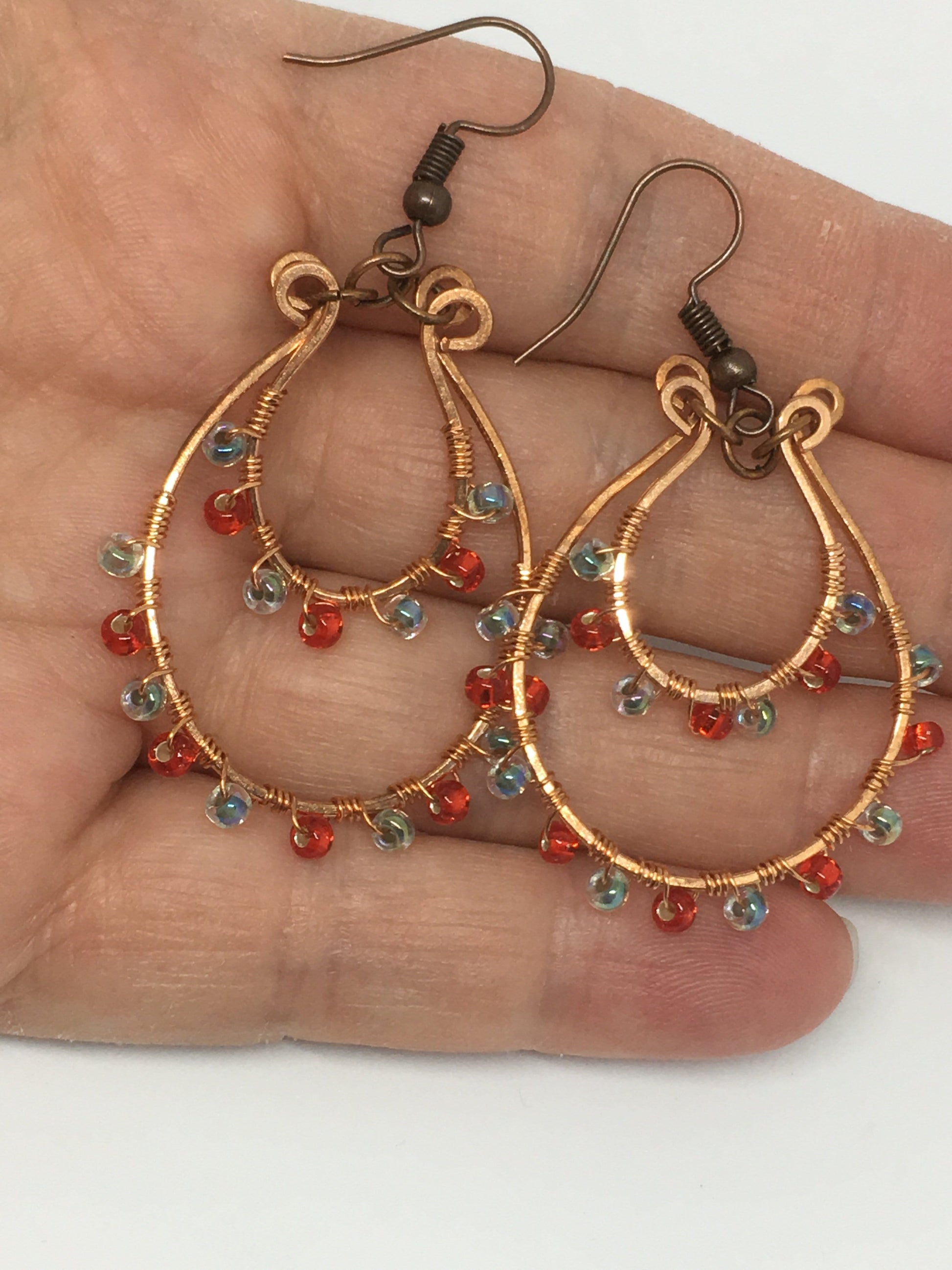 Earrings Copper Bollywood Style Earrings Jewelz Galore Handmade Copper Bollywood Style Earrings | Jewelz Galore | Cambridge