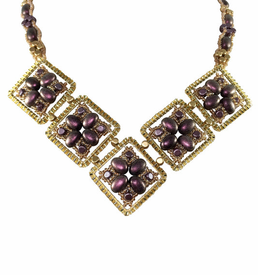 Necklace Beaded Statement Necklace Jewelz Galore Handmade Beaded Statement Necklace | Jewelz Galore | Jewellery Online