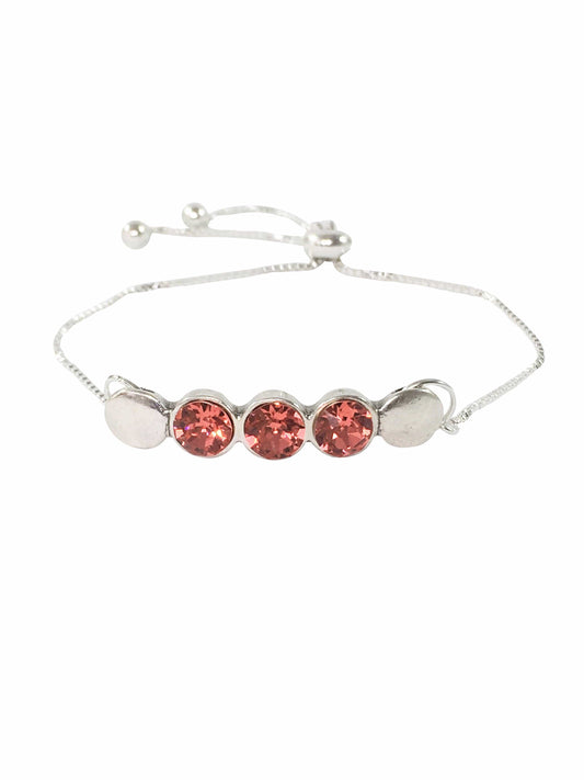 Bracelet Crystal Slider Bracelet Jewelz Galore Crystal Slider Bracelet | Jewelz Galore | Handmade Jewellery Online