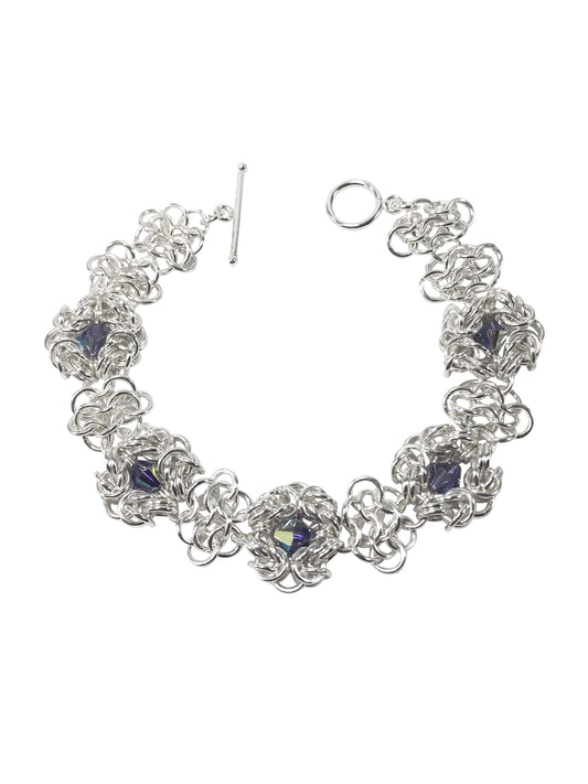 Bracelet Chainmaille Romanov Bracelet Jewelz Galore Chainmaille Romanov Bracelet | Jewelz Galore | Handmade Jewellery 