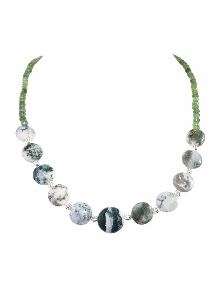 Shades Of Green Necklace
