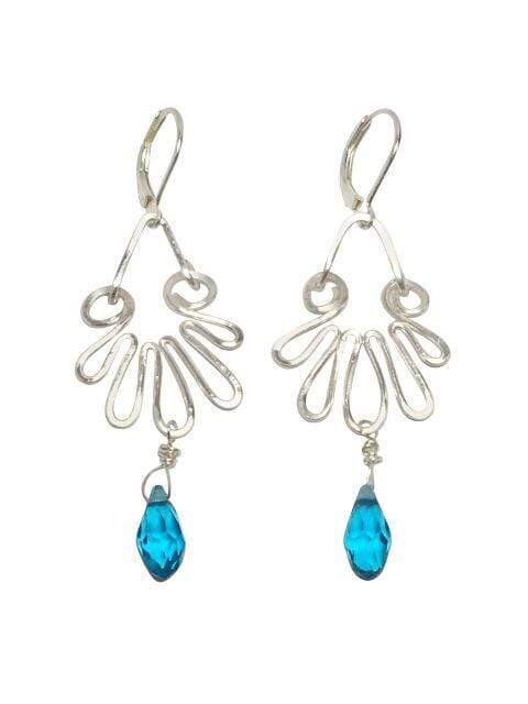 Earrings Wavy Dangle Earrings Jewelz Galore Wavy Dangle Earrings | Jewelz Galore | Jewellery